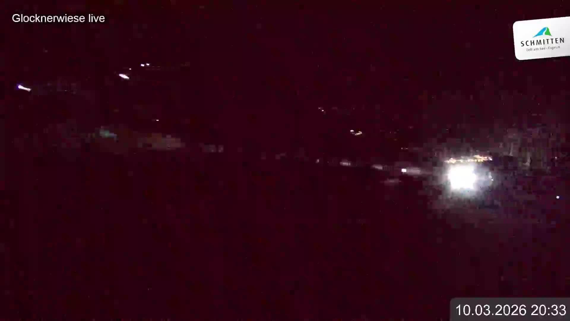 Archiv Foto Webcam Schmittenhöhe: Blick auf die Glocknerwiese