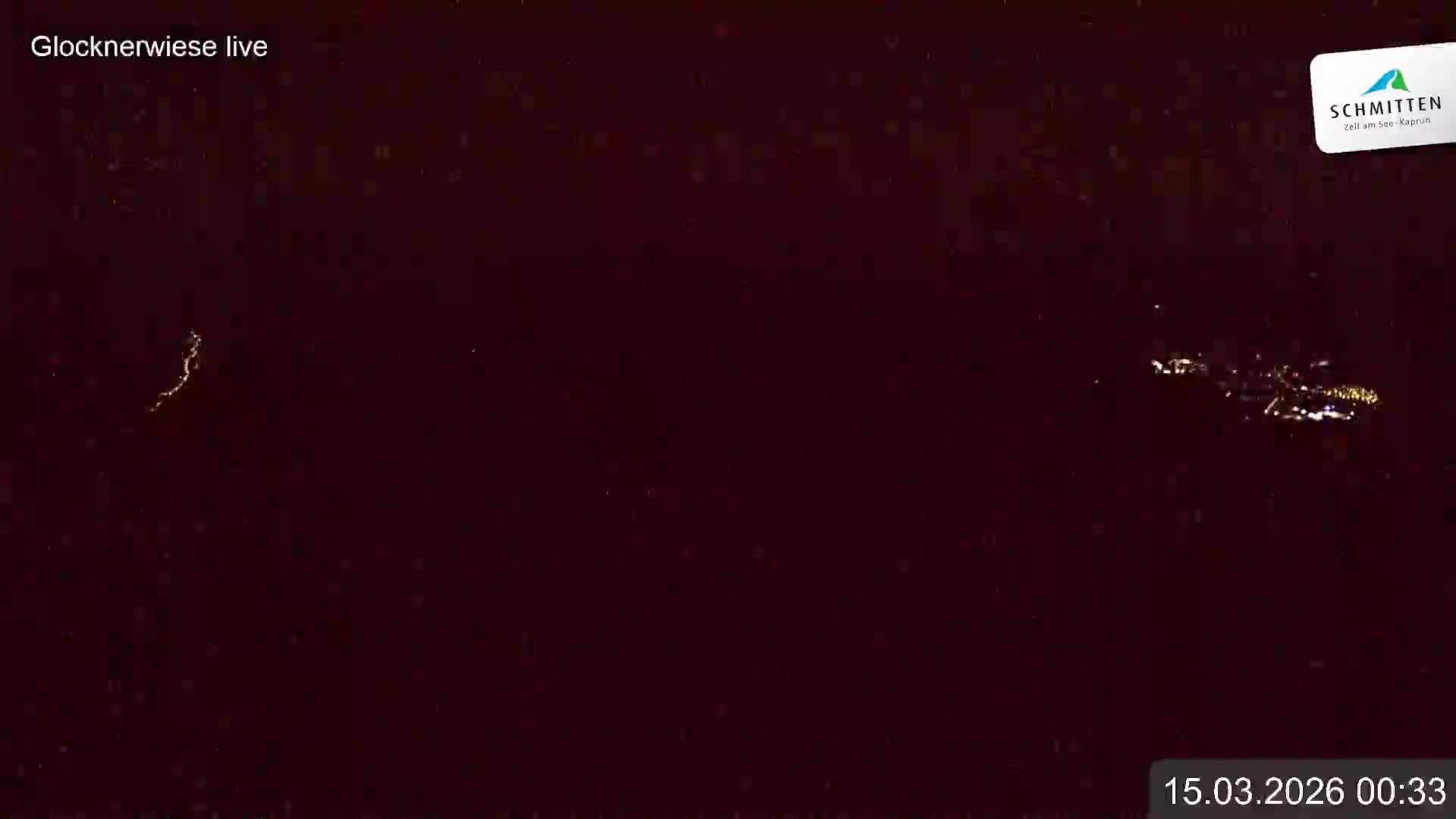 Archiv Foto Webcam Schmittenhöhe: Blick auf die Glocknerwiese