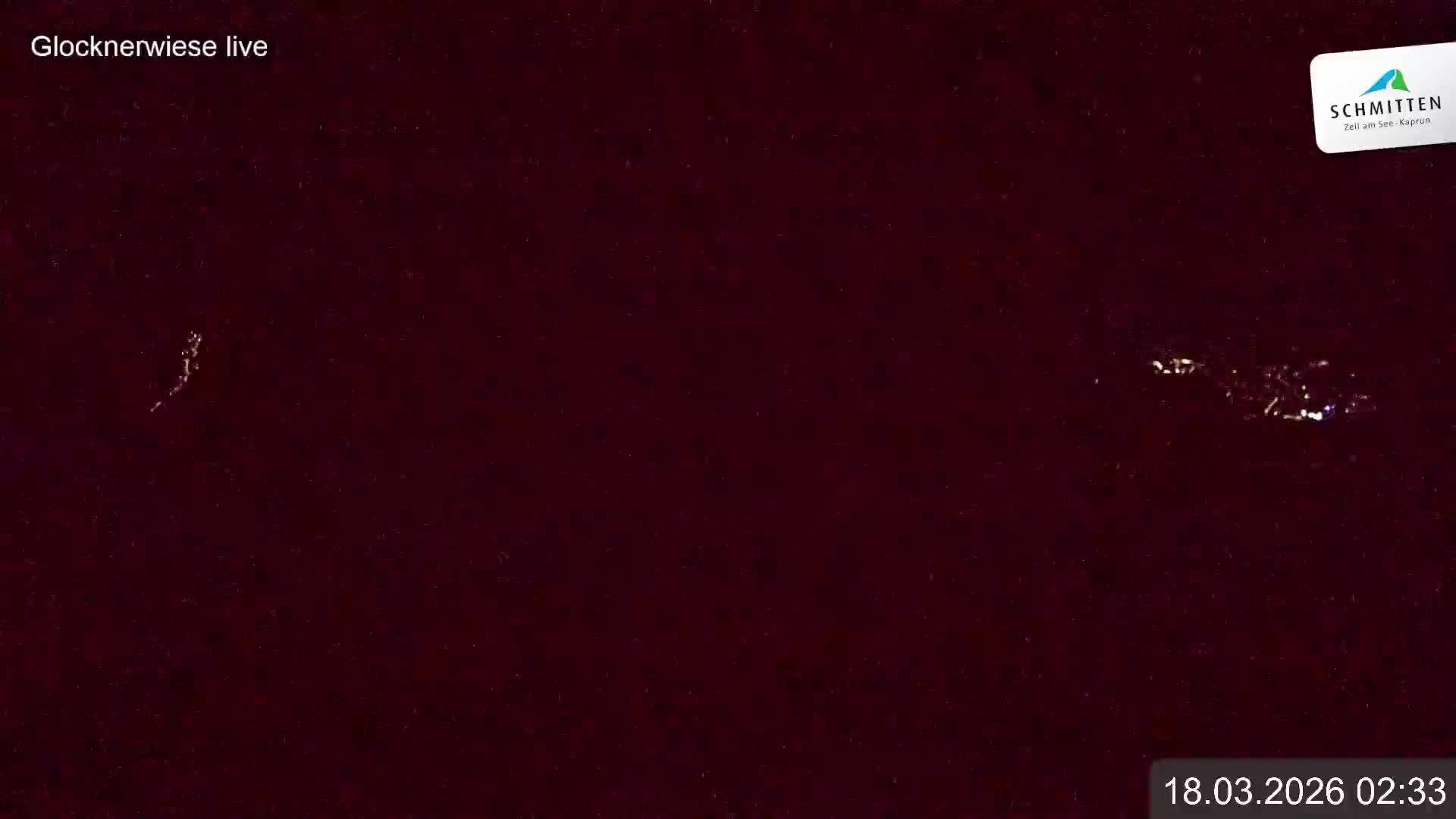 Archiv Foto Webcam Schmittenhöhe: Blick auf die Glocknerwiese