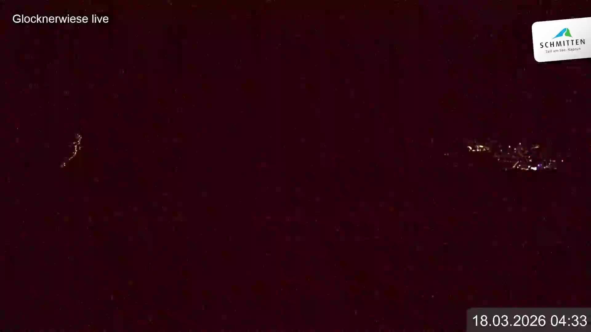 Archiv Foto Webcam Schmittenhöhe: Blick auf die Glocknerwiese