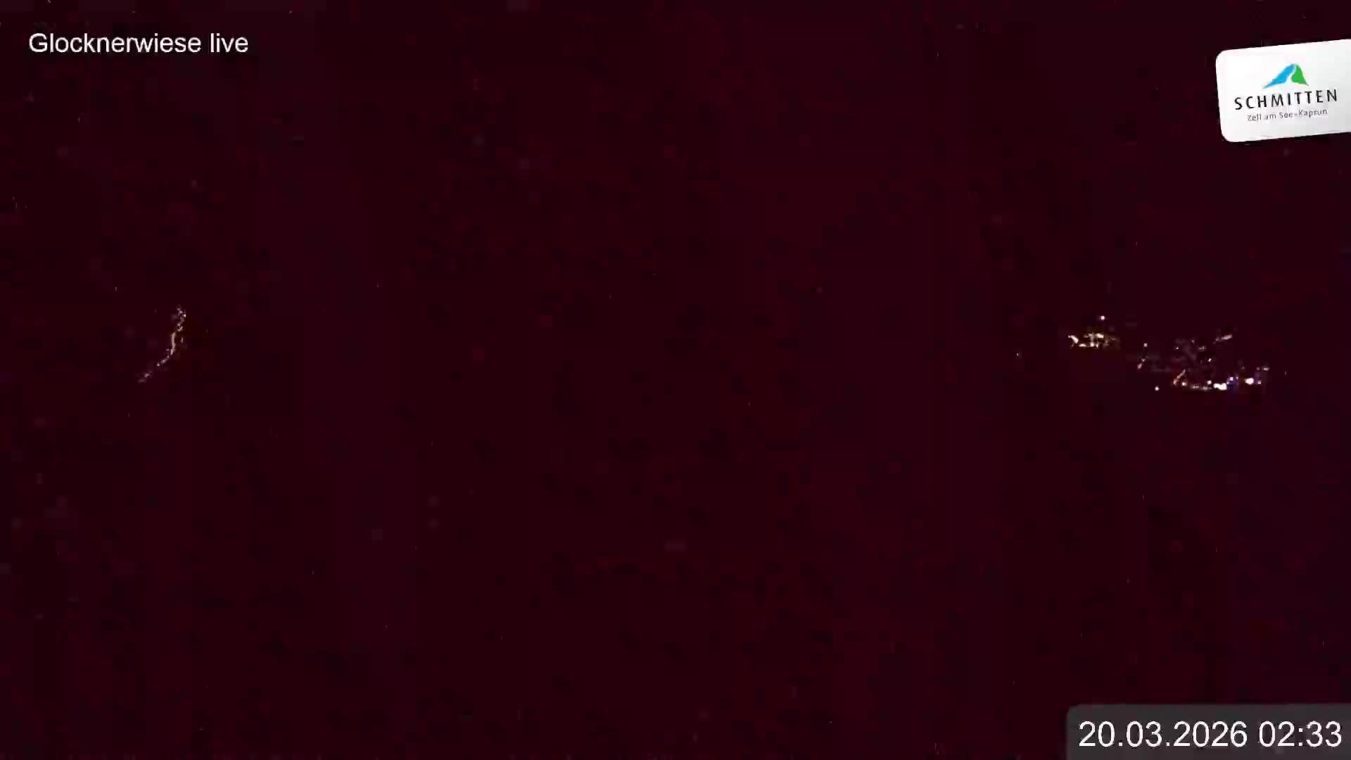 Archiv Foto Webcam Schmittenhöhe: Blick auf die Glocknerwiese