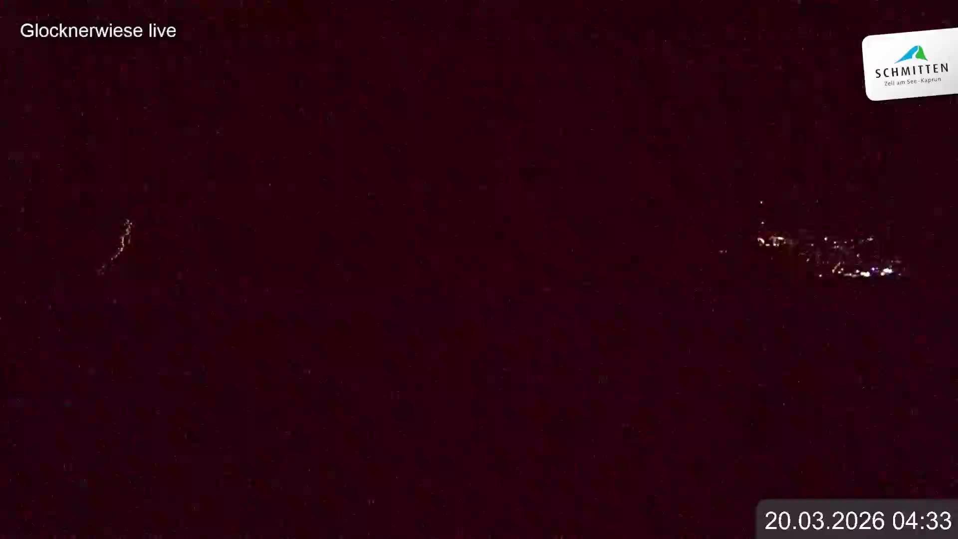 Archiv Foto Webcam Schmittenhöhe: Blick auf die Glocknerwiese