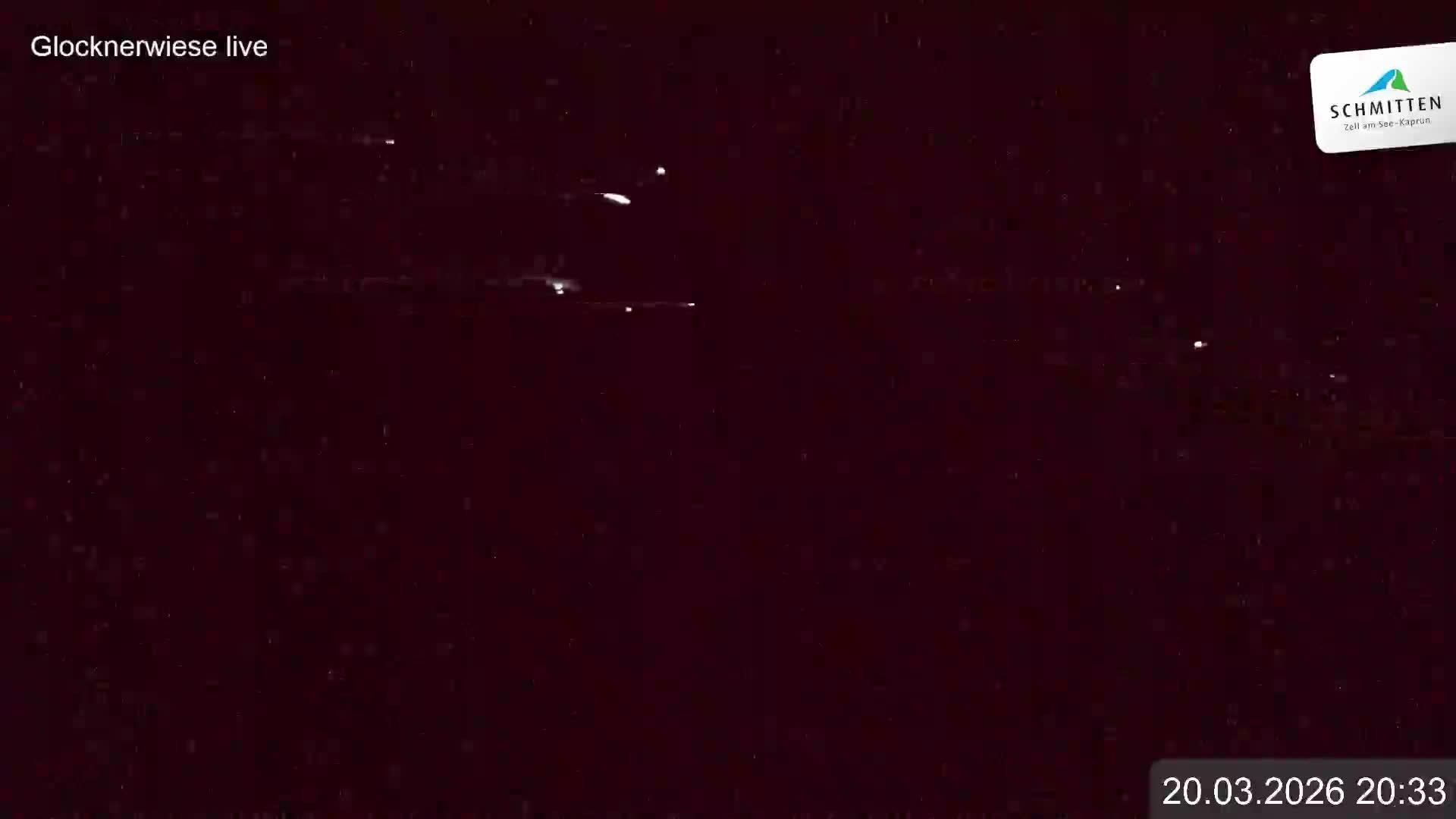 Archiv Foto Webcam Schmittenhöhe: Blick auf die Glocknerwiese