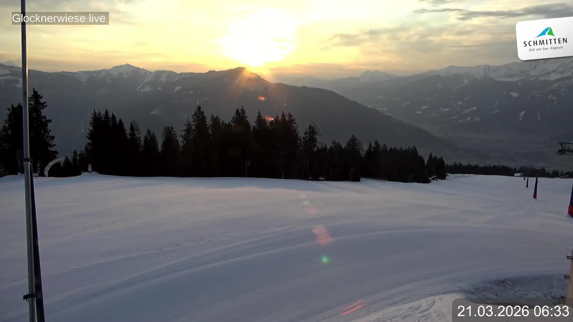 Archived image Webcam Schmitten - View Glockner