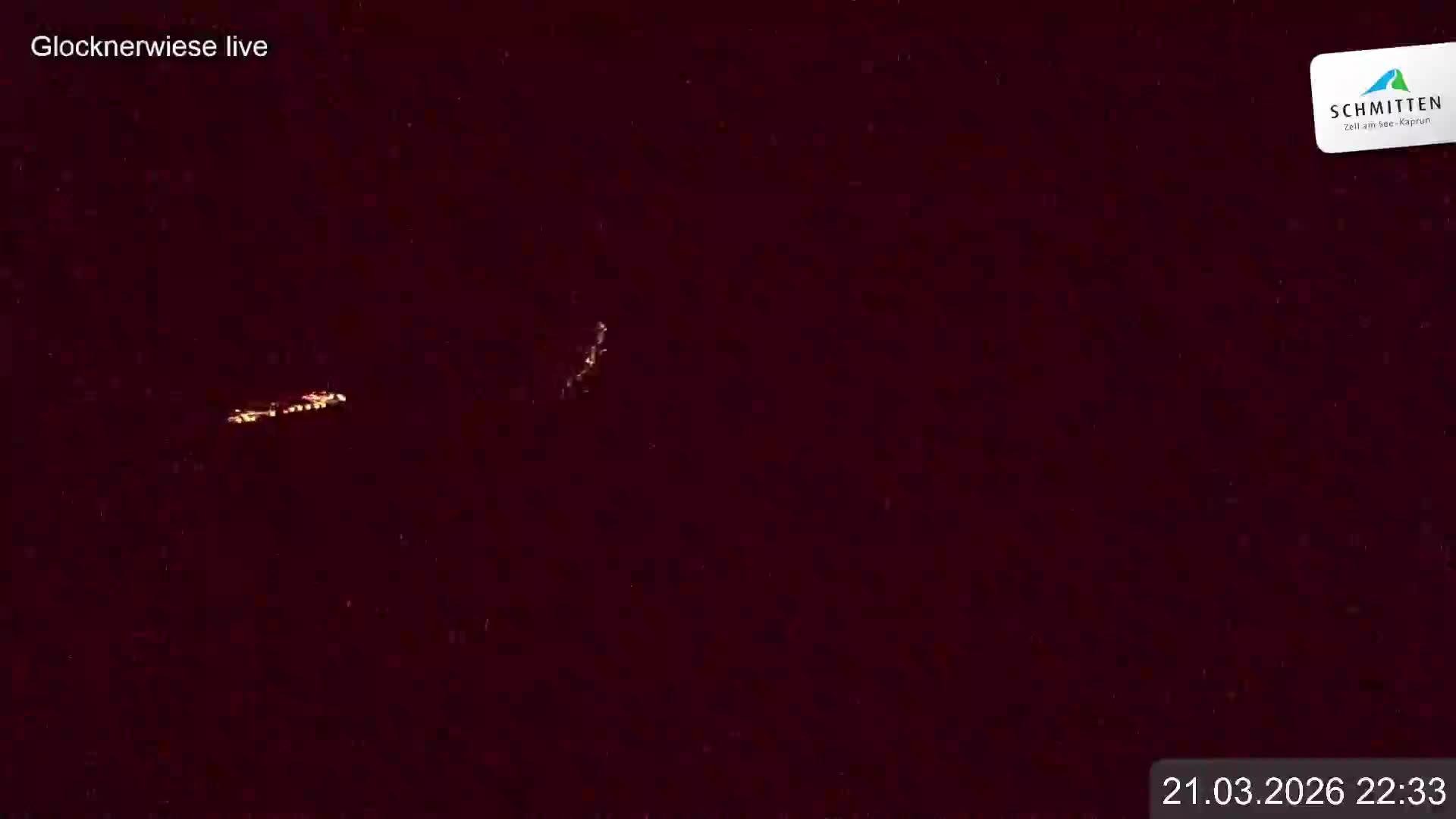 Archiv Foto Webcam Schmittenhöhe: Blick auf die Glocknerwiese