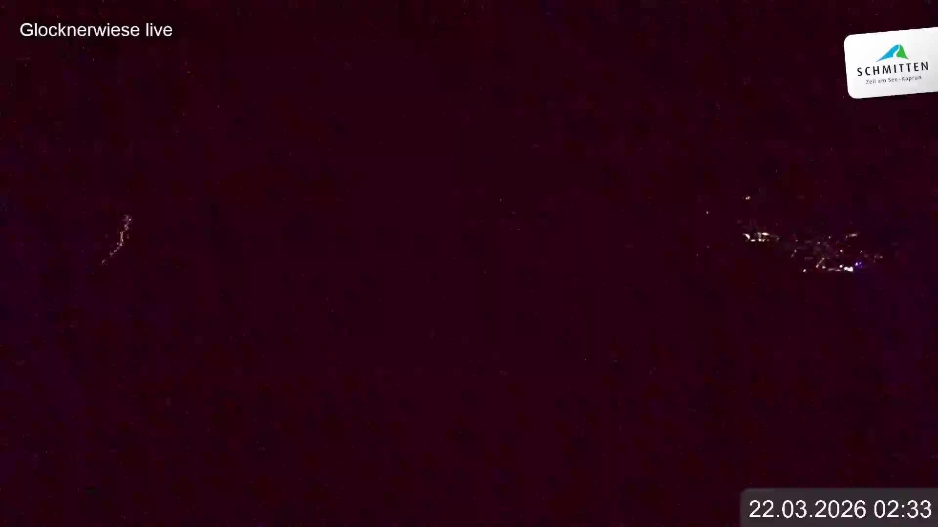 Archiv Foto Webcam Schmittenhöhe: Blick auf die Glocknerwiese