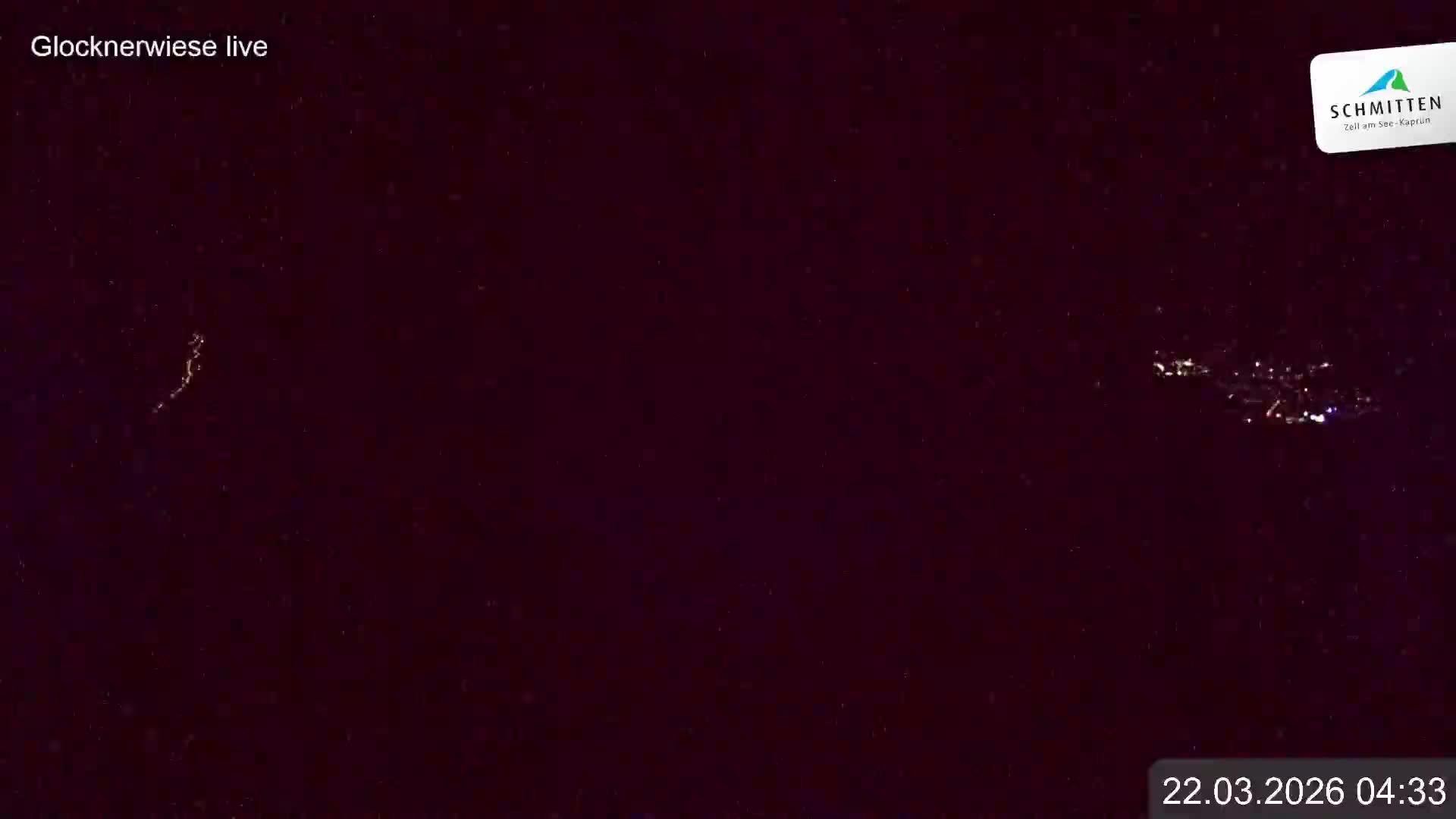 Archiv Foto Webcam Schmittenhöhe: Blick auf die Glocknerwiese