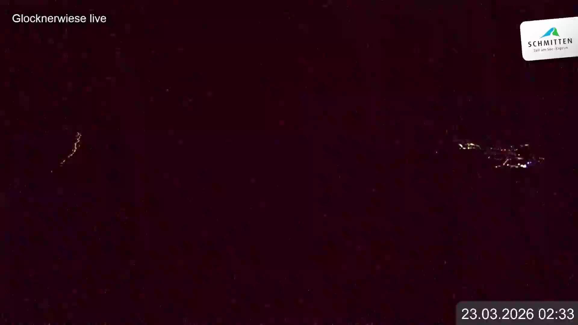 Archiv Foto Webcam Schmittenhöhe: Blick auf die Glocknerwiese