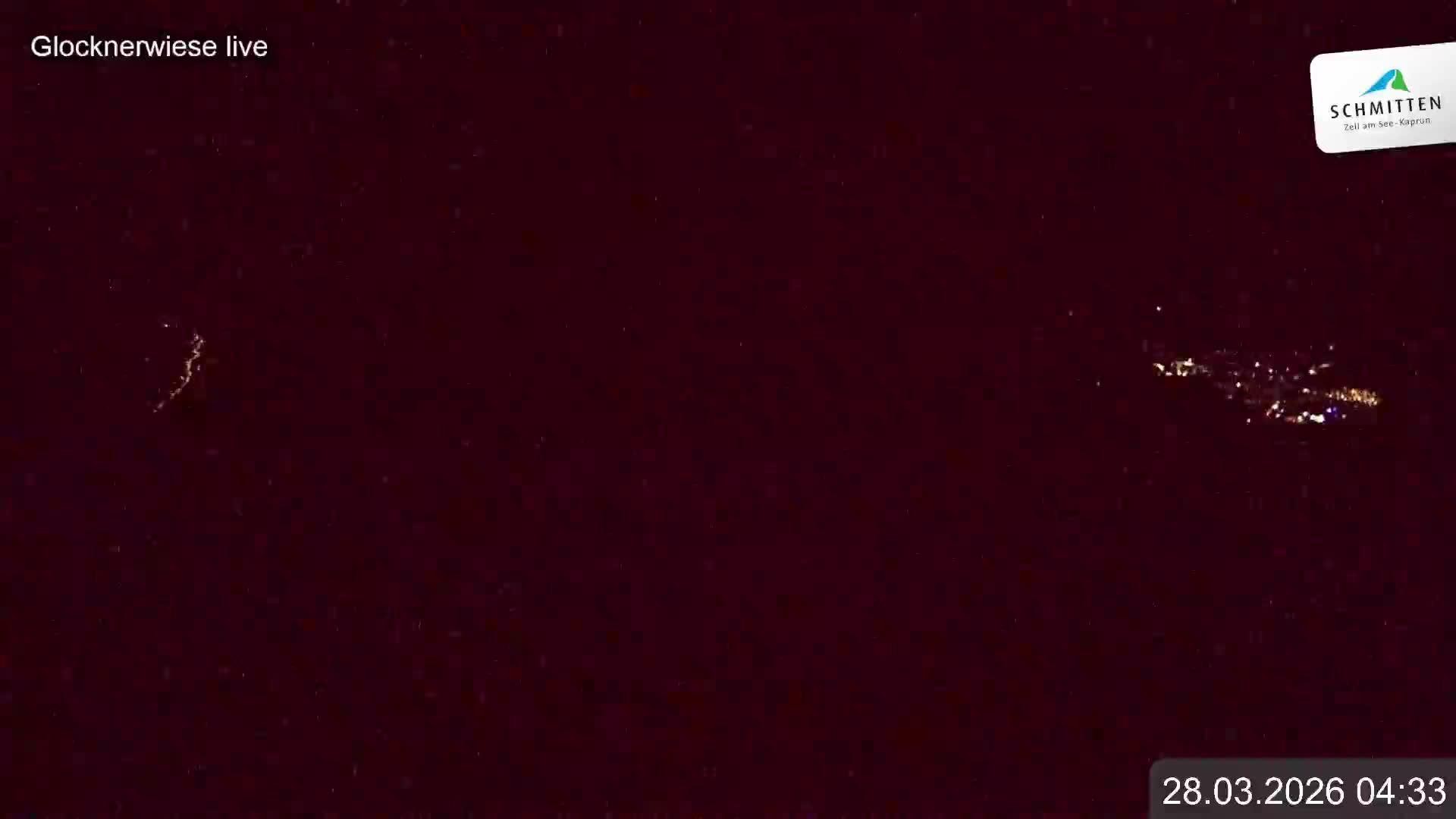 Archiv Foto Webcam Schmittenhöhe: Blick auf die Glocknerwiese