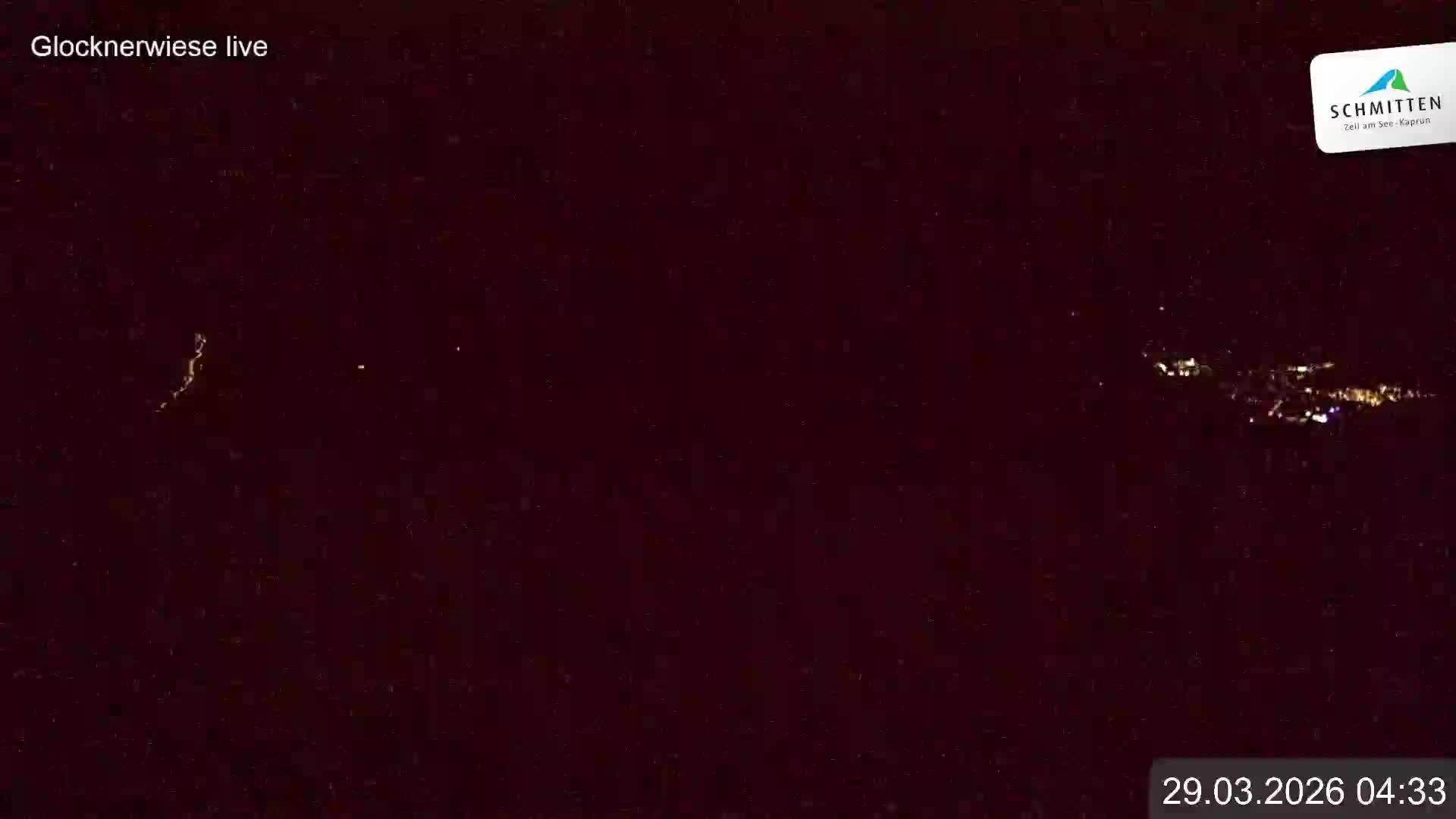 Archiv Foto Webcam Schmittenhöhe: Blick auf die Glocknerwiese