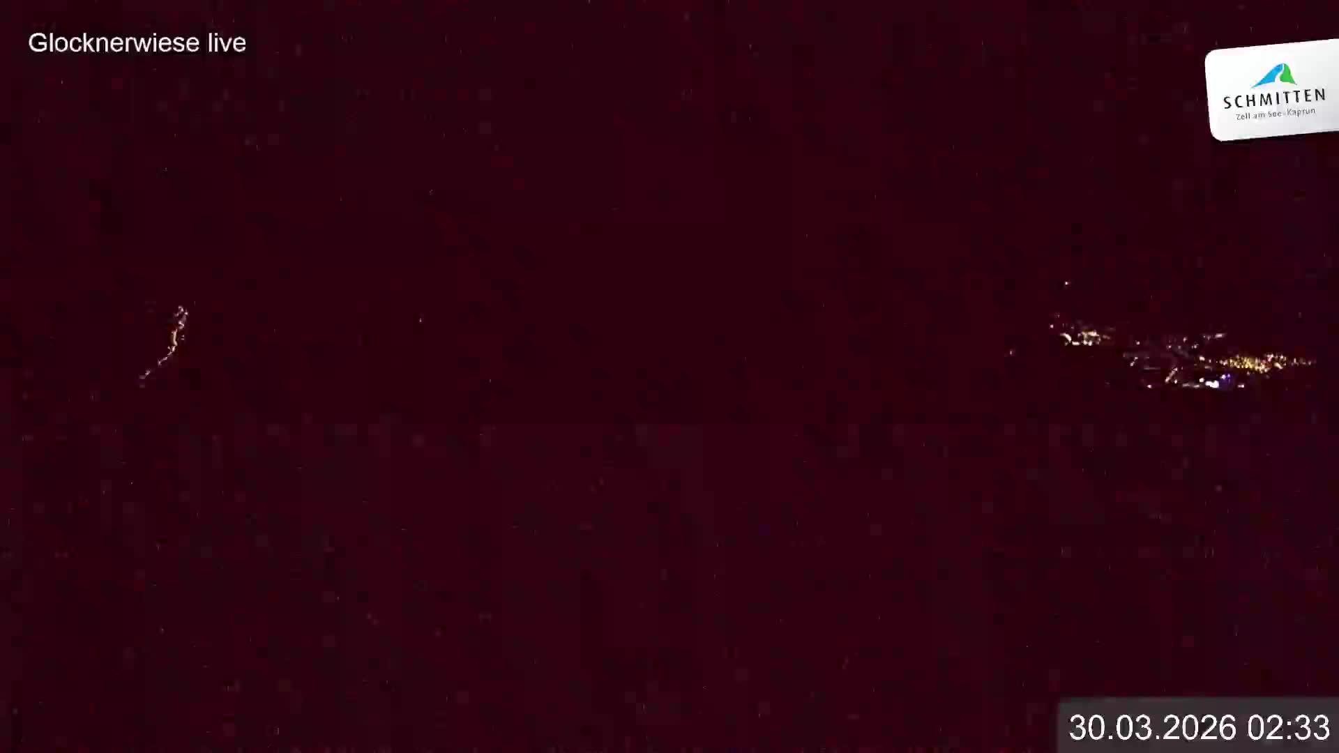 Archiv Foto Webcam Schmittenhöhe: Blick auf die Glocknerwiese