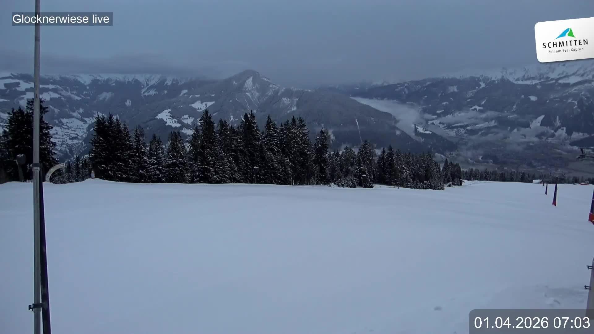 Archived image Webcam Schmitten - View Glockner