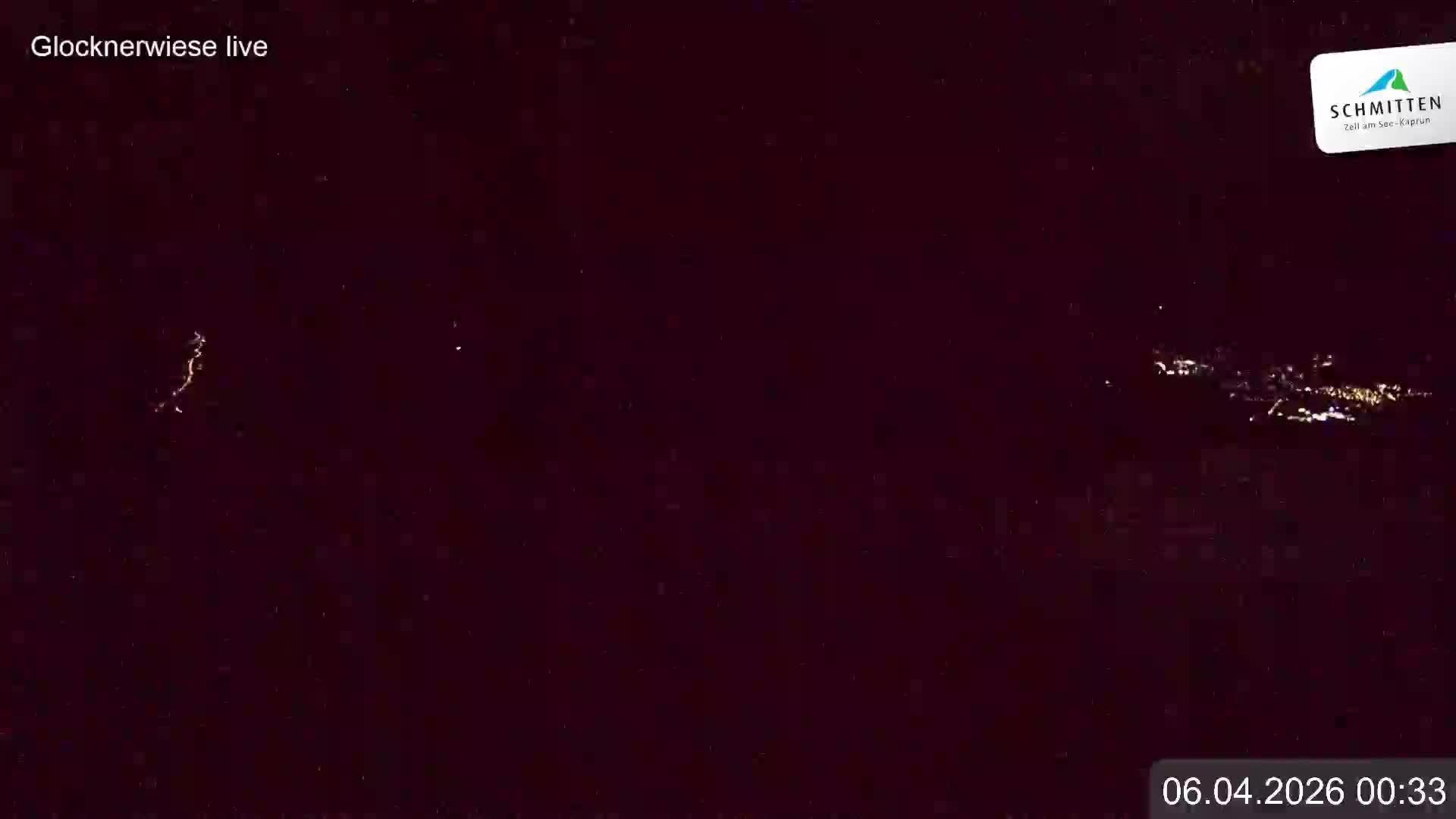 Archiv Foto Webcam Schmittenhöhe: Blick auf die Glocknerwiese