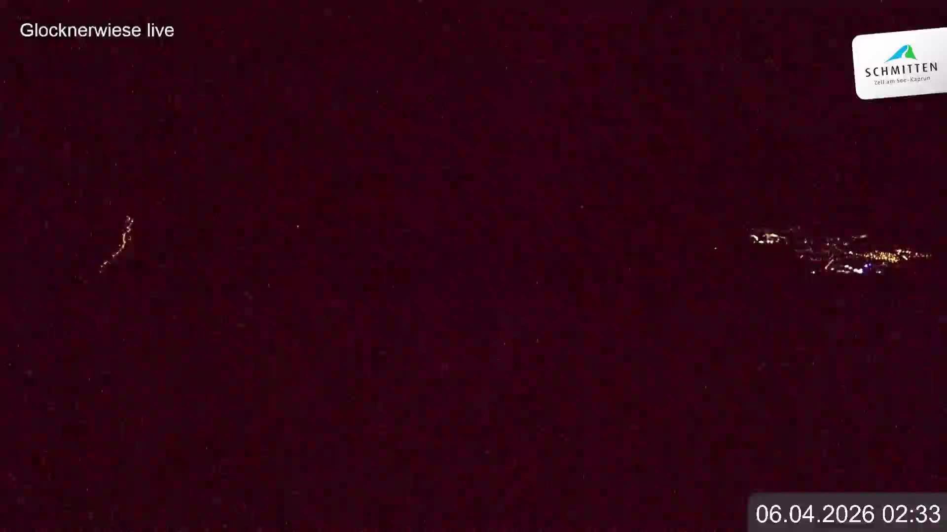 Archiv Foto Webcam Schmittenhöhe: Blick auf die Glocknerwiese