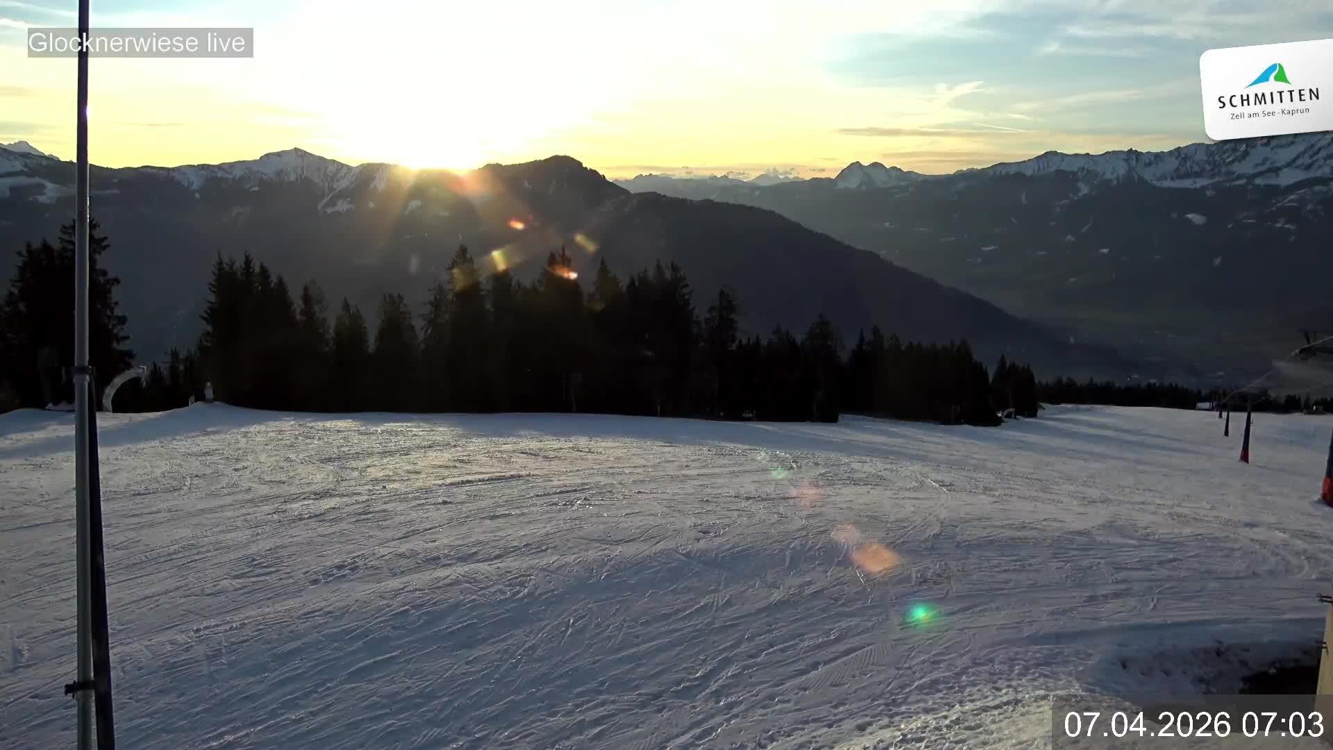 Archived image Webcam Schmitten - View Glockner