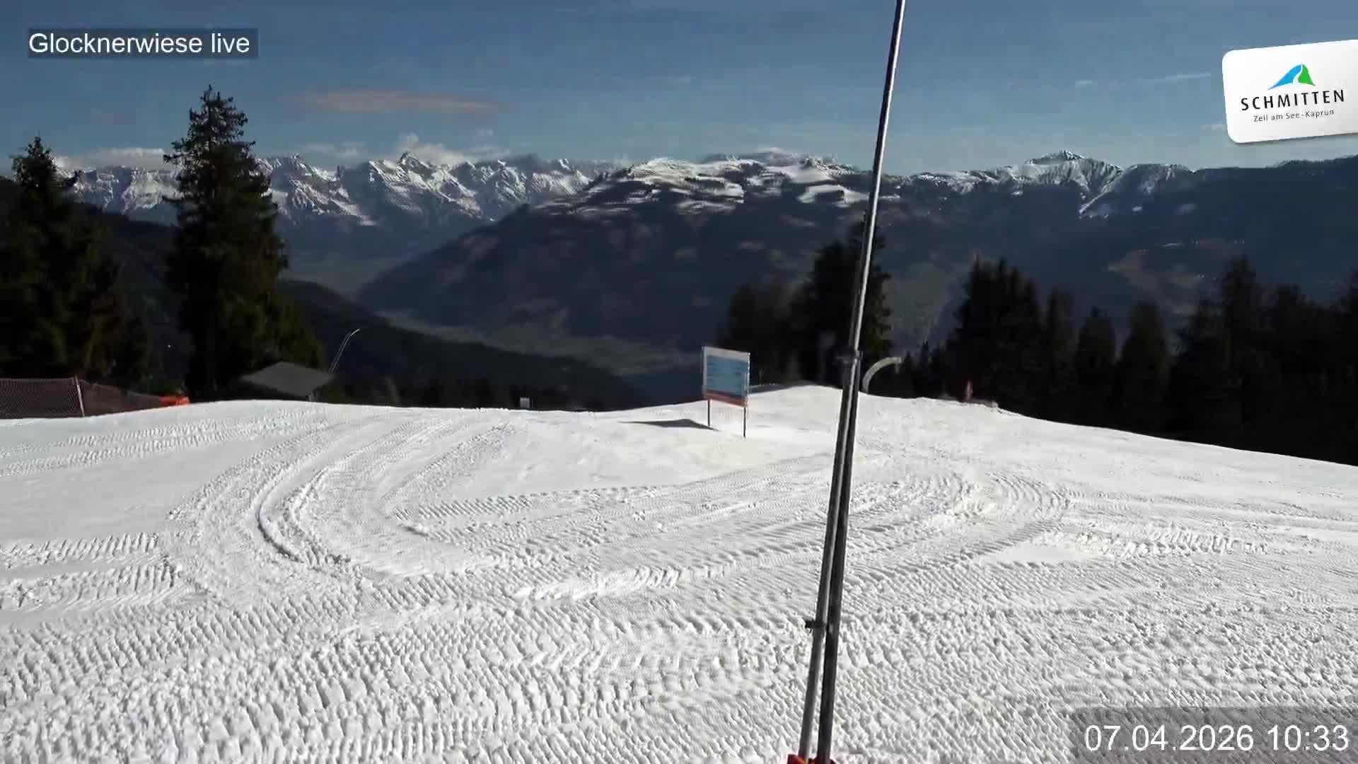 Archived image Webcam Schmitten - View Glockner