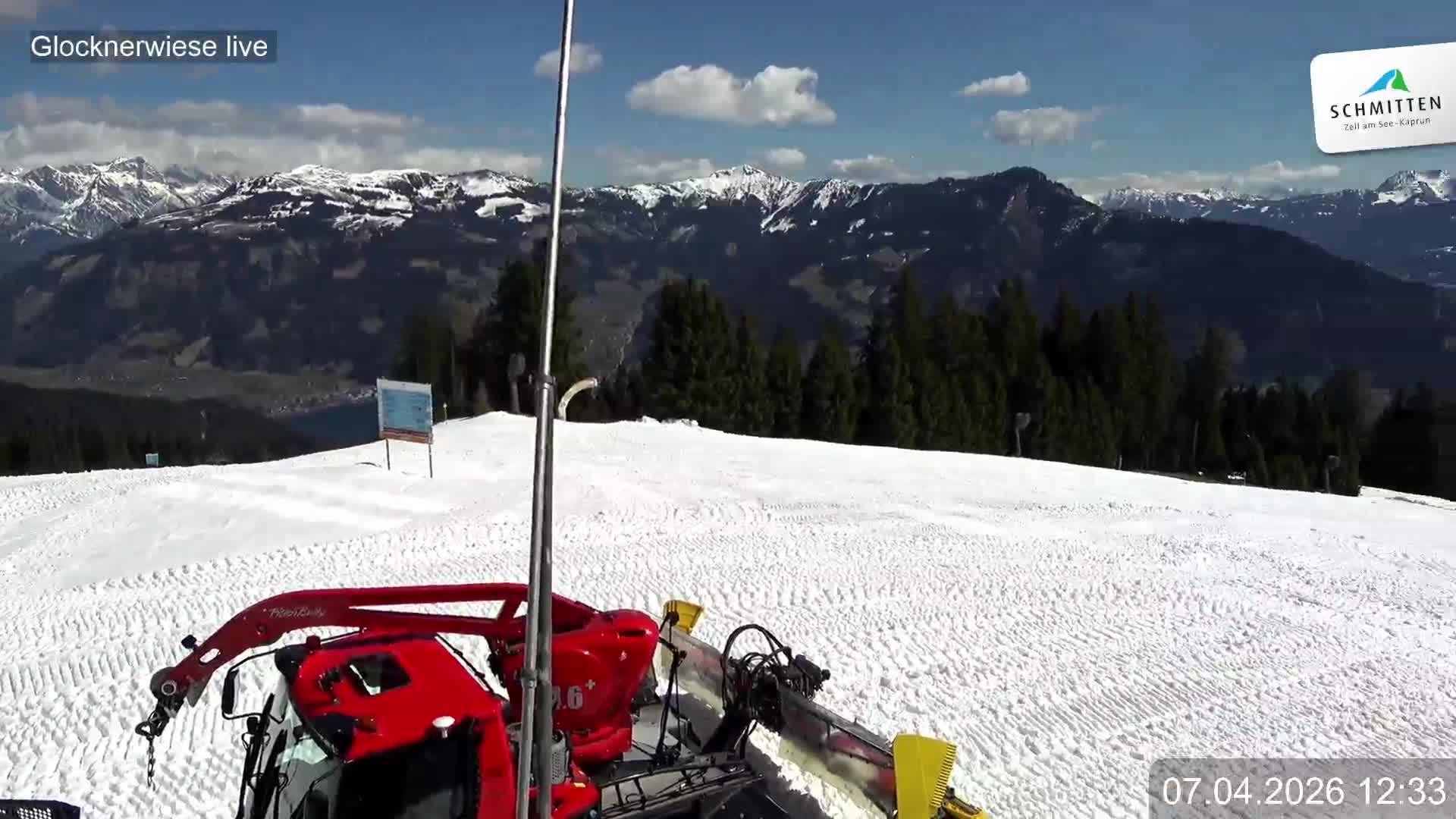 Archived image Webcam Schmitten - View Glockner