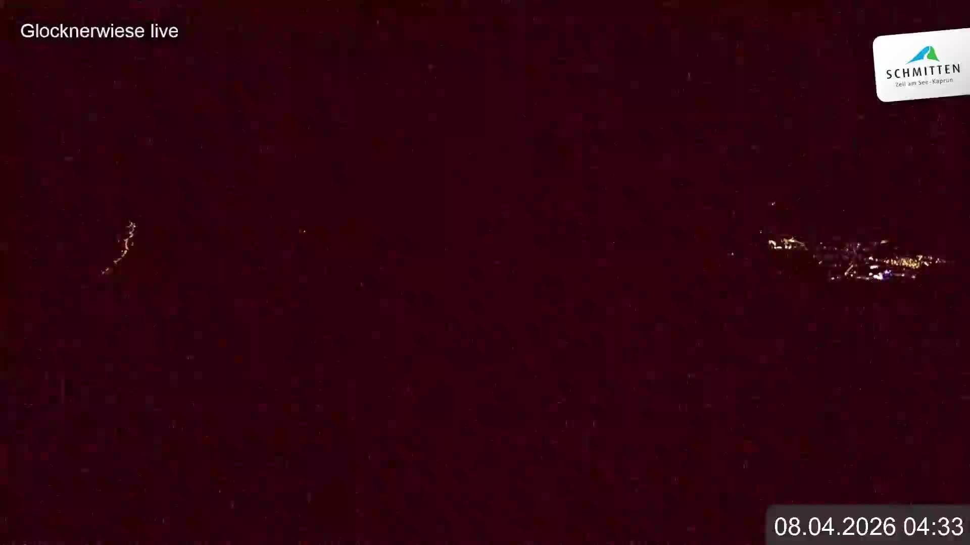 Archiv Foto Webcam Schmittenhöhe: Blick auf die Glocknerwiese