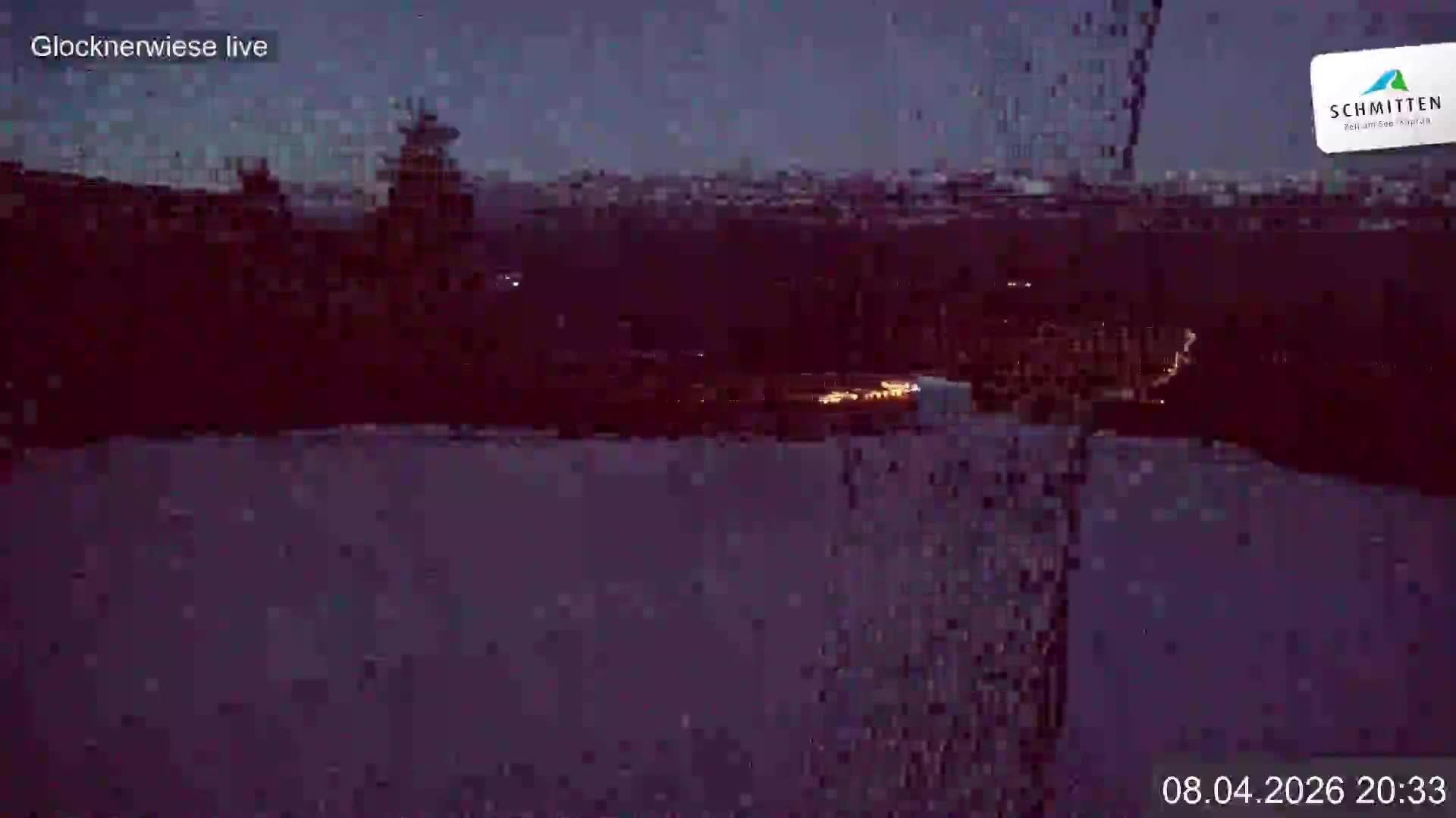 Archiv Foto Webcam Schmittenhöhe: Blick auf die Glocknerwiese