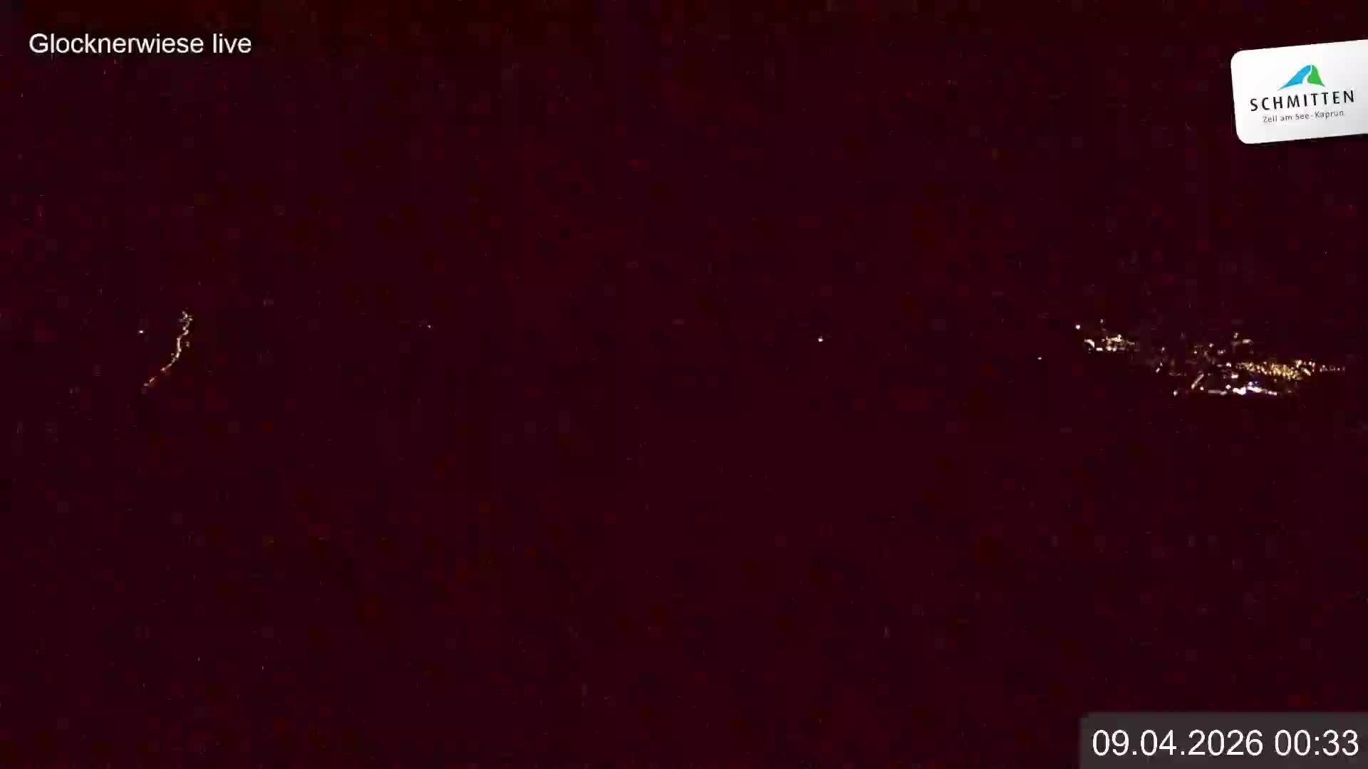 Archiv Foto Webcam Schmittenhöhe: Blick auf die Glocknerwiese