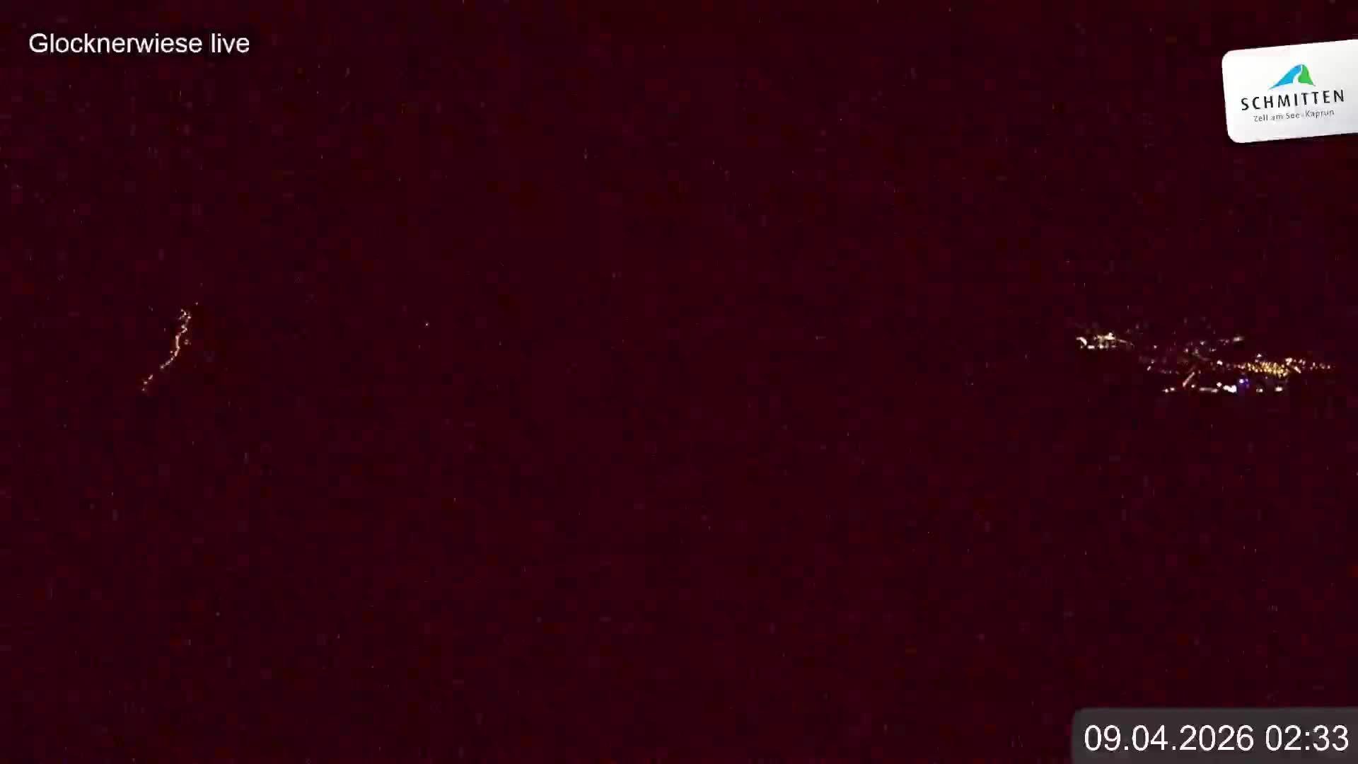 Archiv Foto Webcam Schmittenhöhe: Blick auf die Glocknerwiese