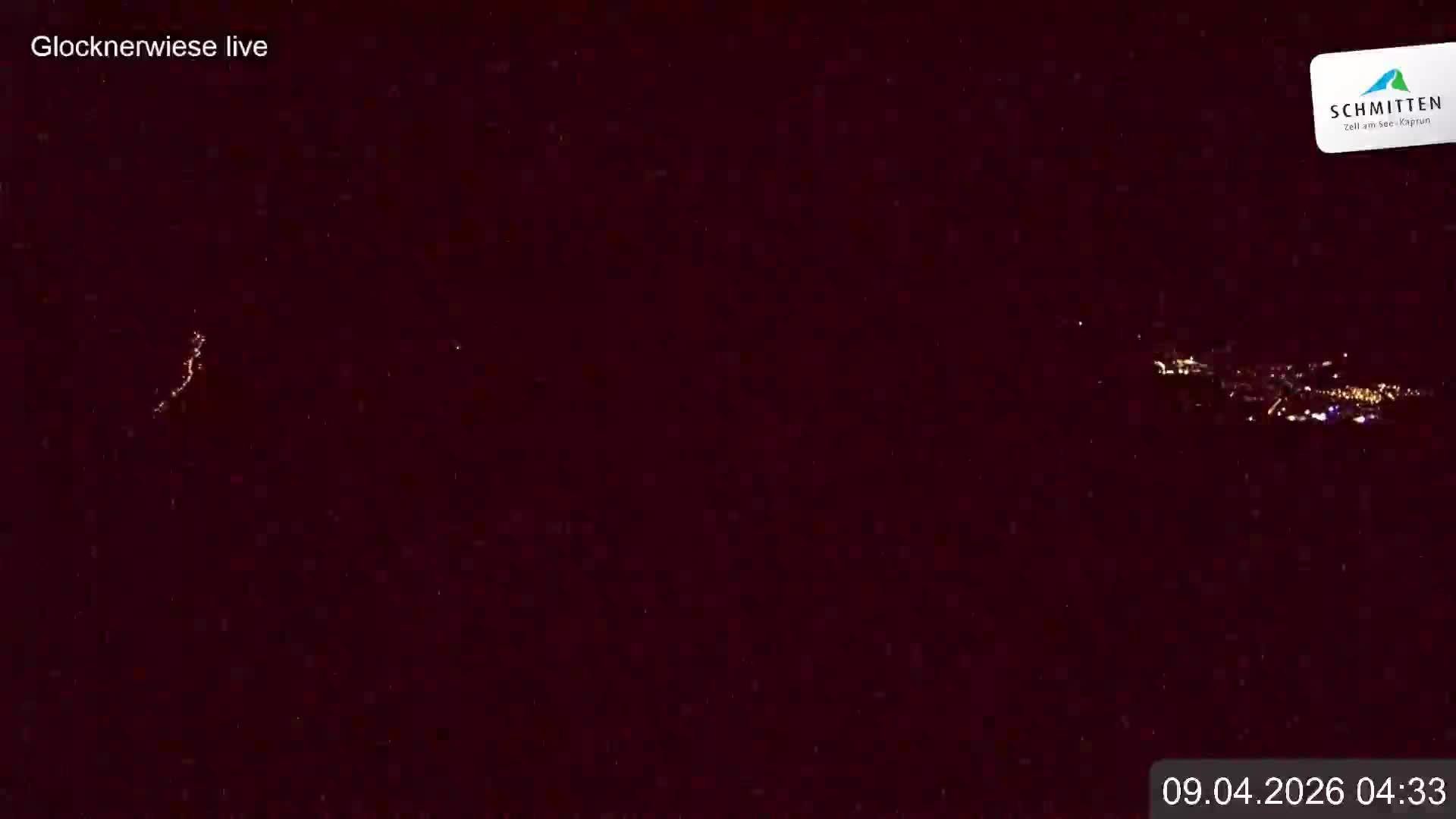 Archiv Foto Webcam Schmittenhöhe: Blick auf die Glocknerwiese