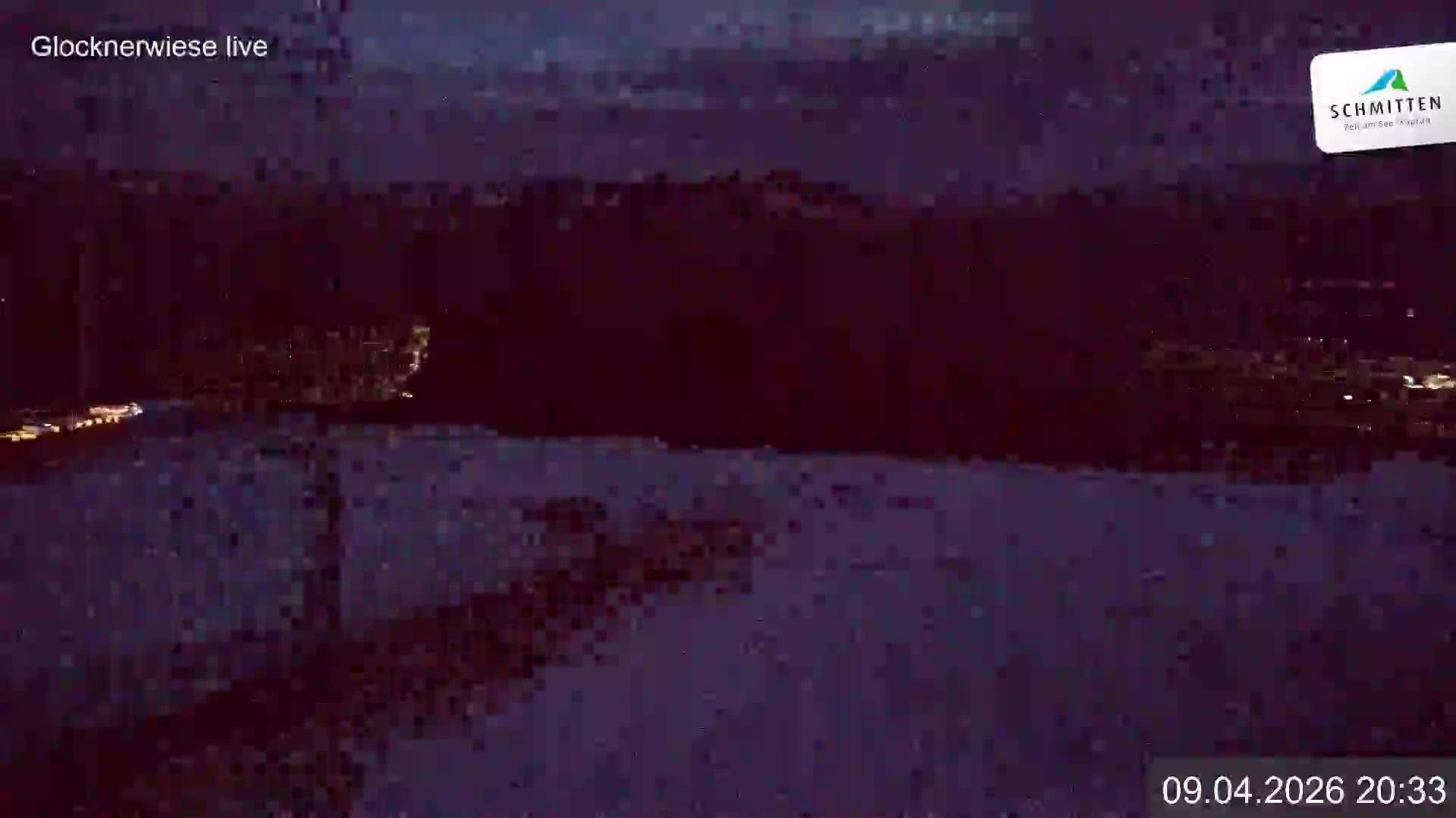 Archiv Foto Webcam Schmittenhöhe: Blick auf die Glocknerwiese