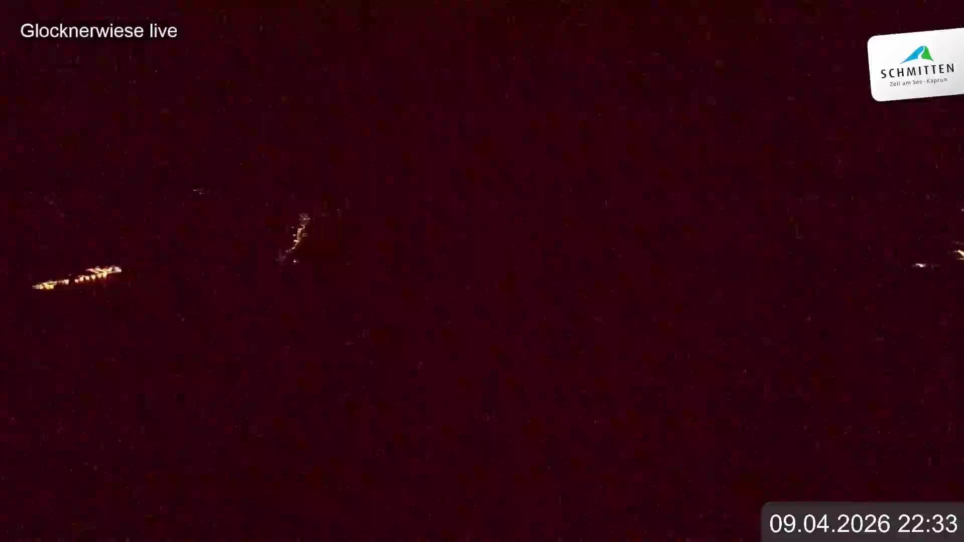 Archiv Foto Webcam Schmittenhöhe: Blick auf die Glocknerwiese