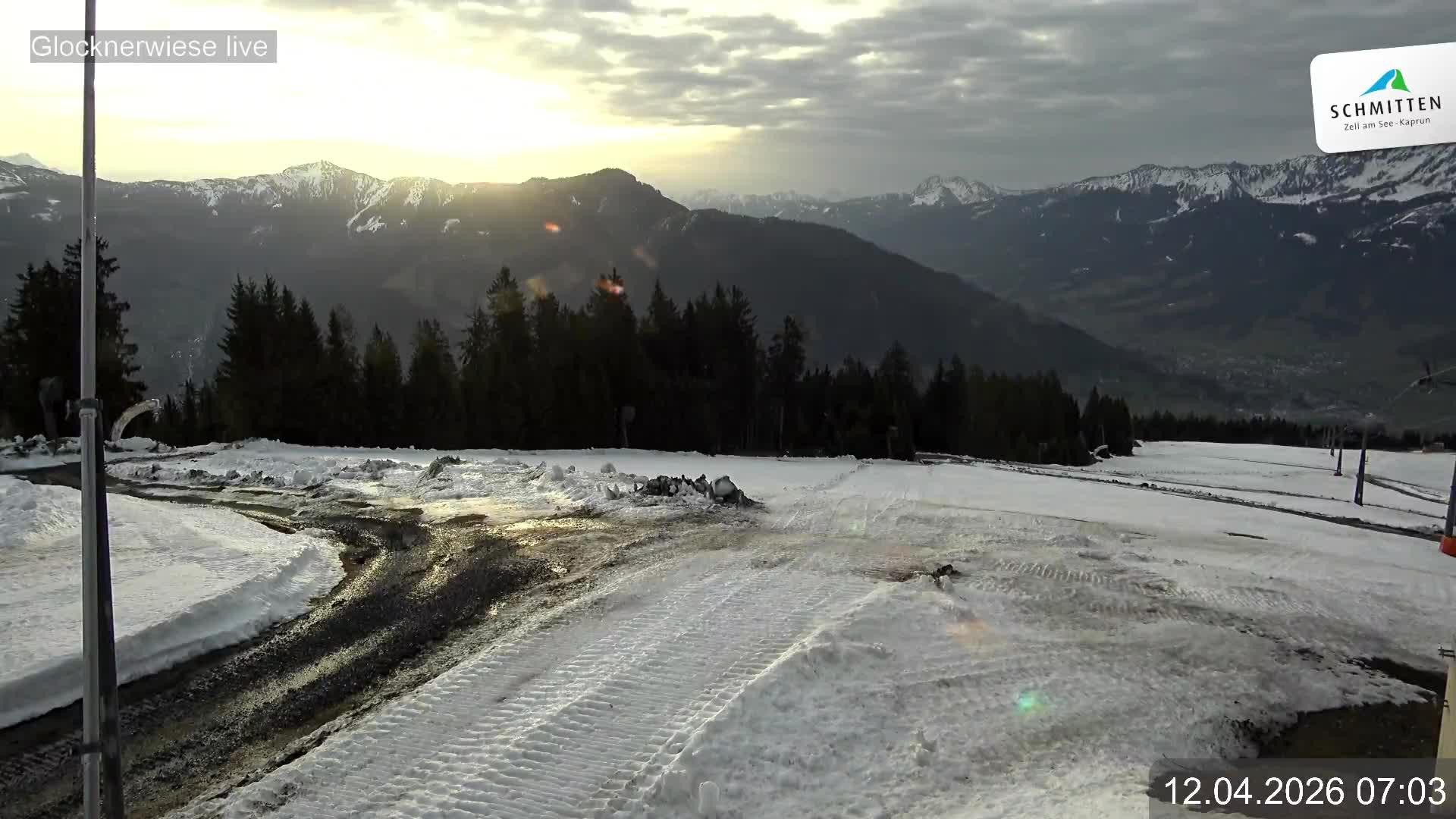 Archived image Webcam Schmitten - View Glockner