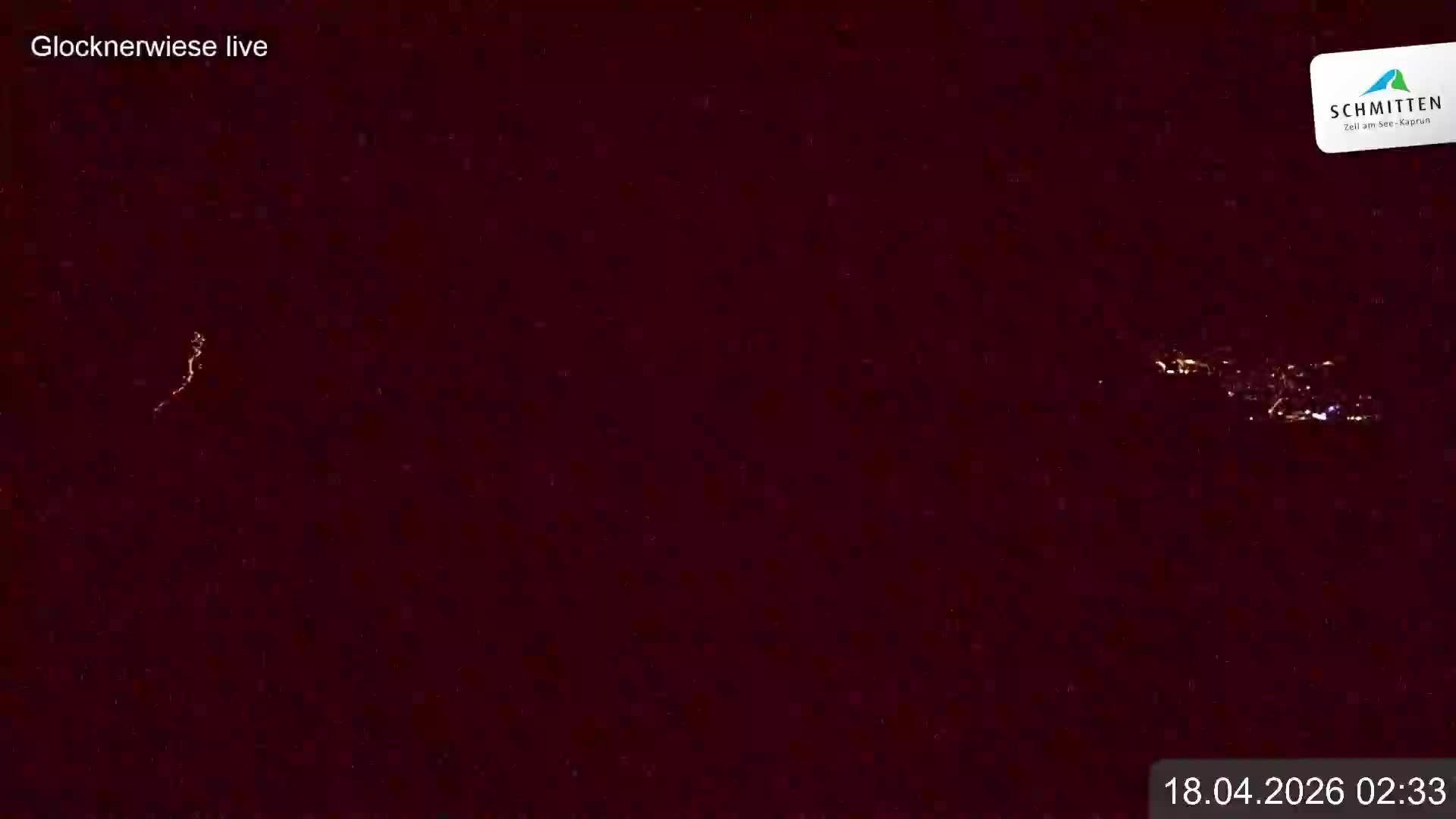 Archiv Foto Webcam Schmittenhöhe: Blick auf die Glocknerwiese