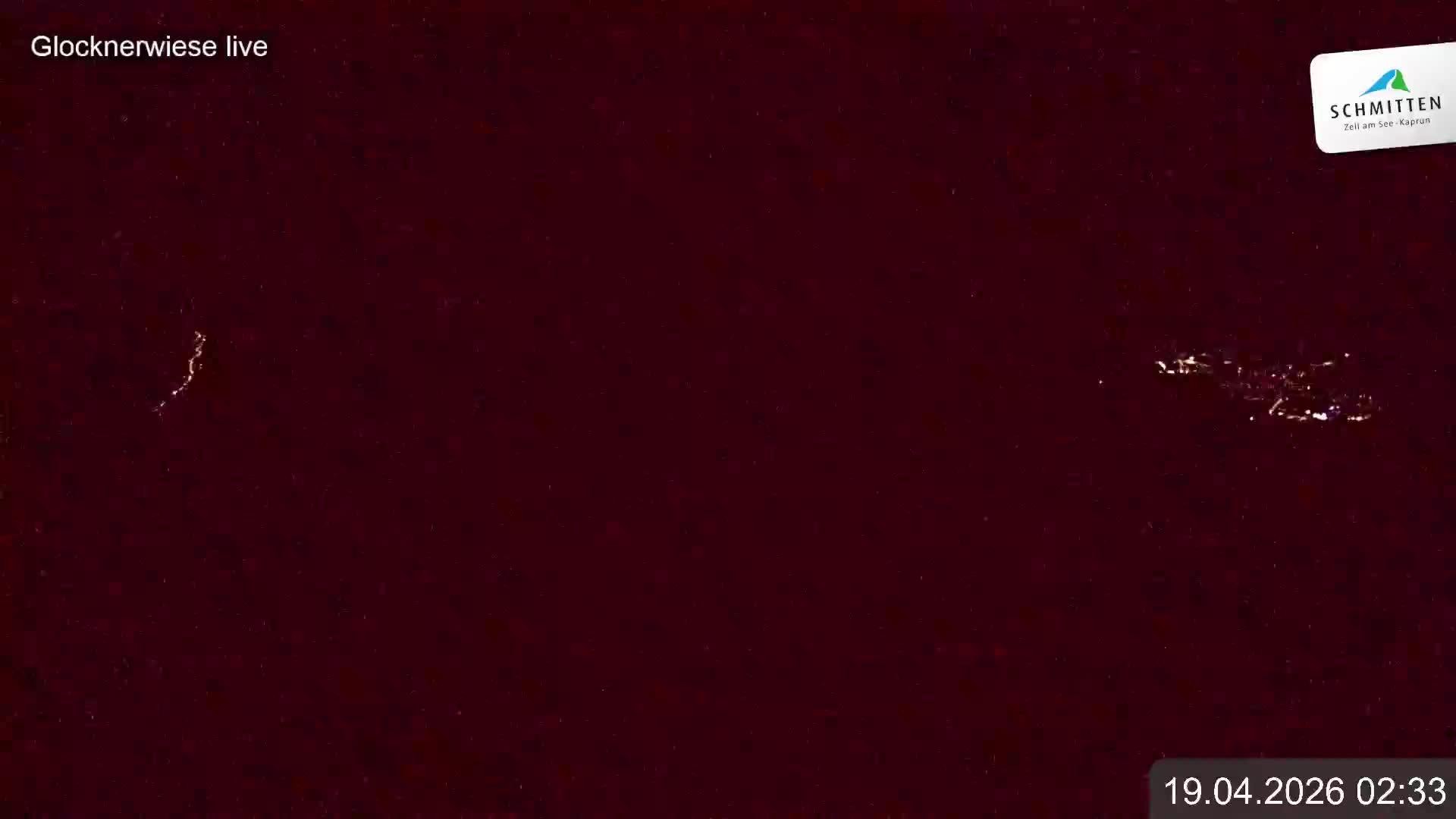 Archiv Foto Webcam Schmittenhöhe: Blick auf die Glocknerwiese