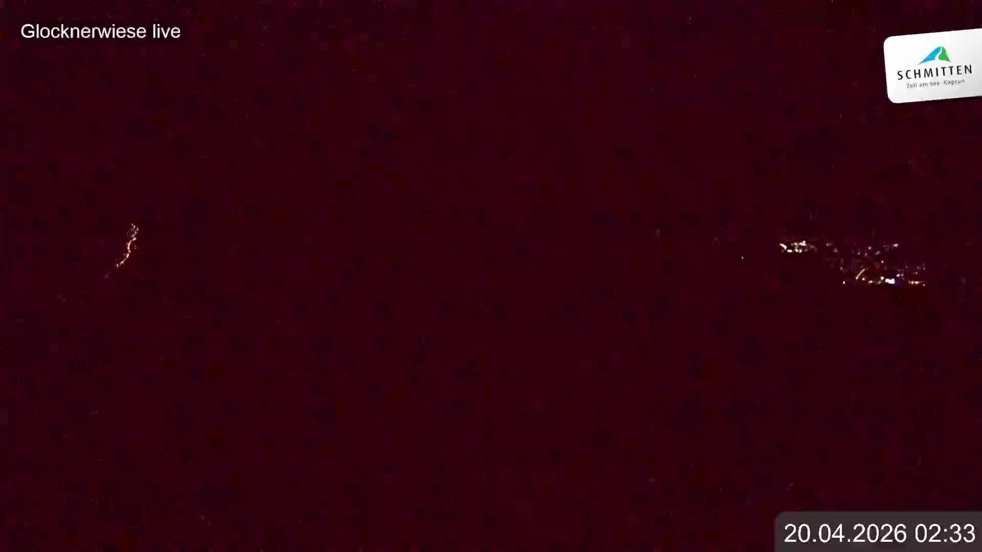 Archiv Foto Webcam Schmittenhöhe: Blick auf die Glocknerwiese