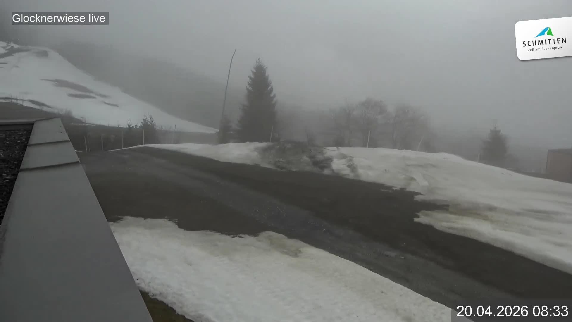 Archiv Foto Webcam Schmittenhöhe: Blick auf die Glocknerwiese