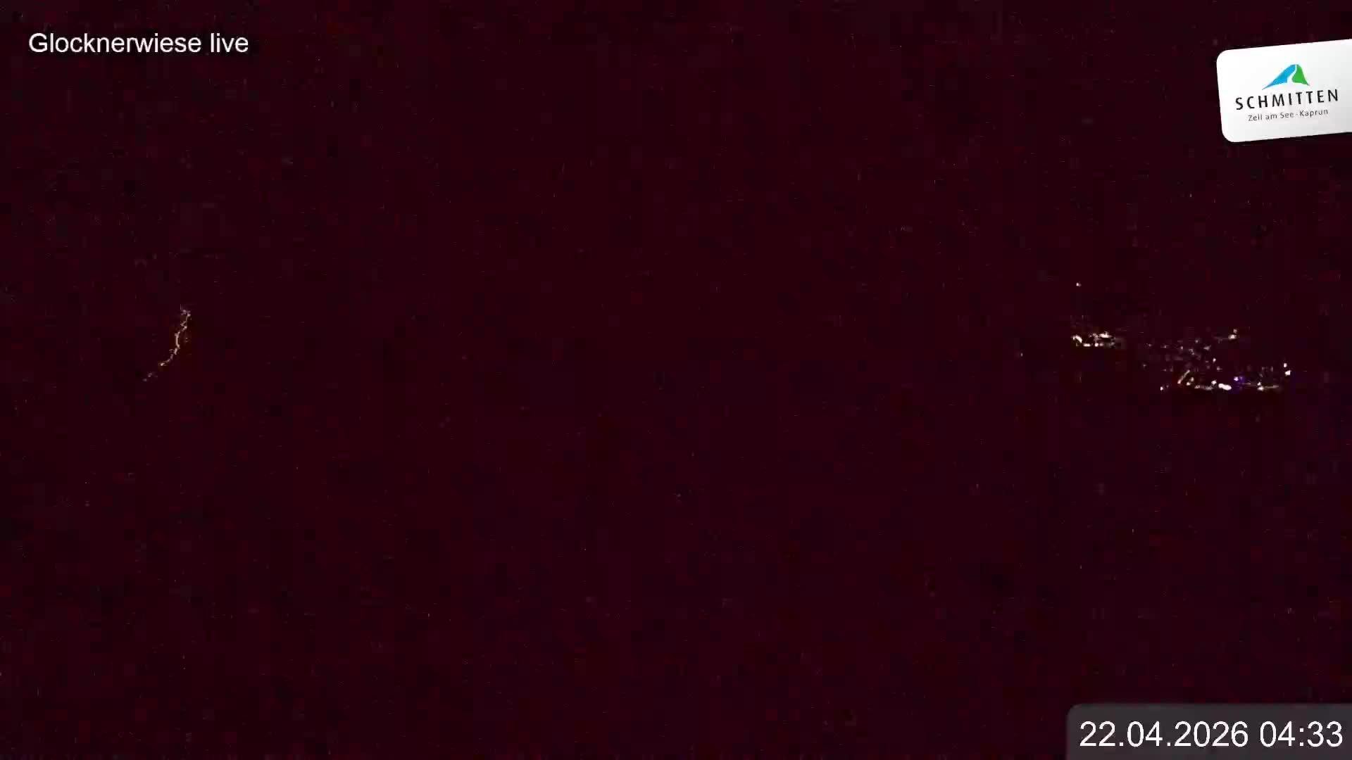 Archiv Foto Webcam Schmittenhöhe: Blick auf die Glocknerwiese