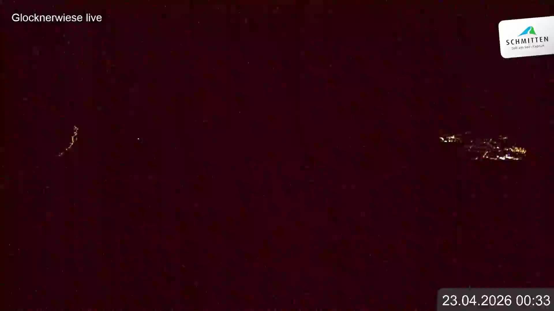 Archiv Foto Webcam Schmittenhöhe: Blick auf die Glocknerwiese