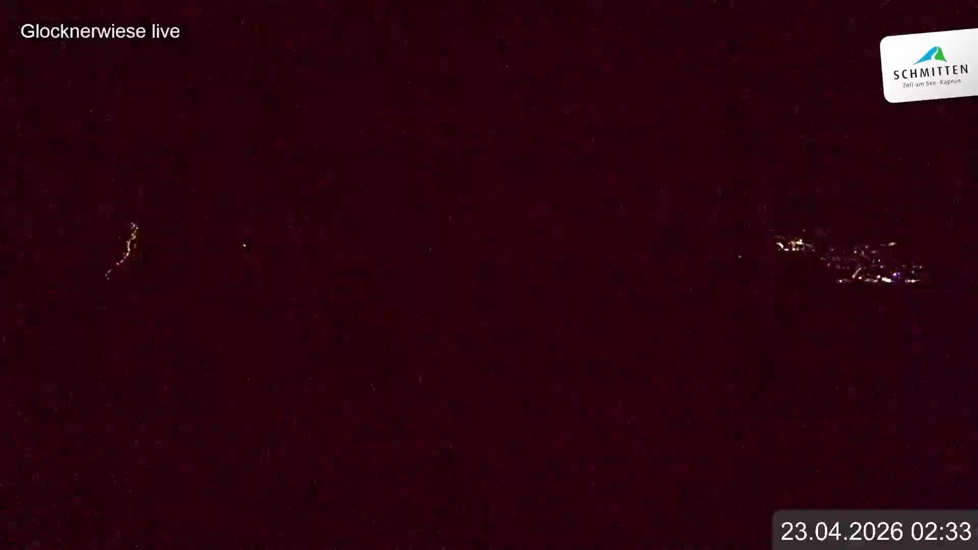 Archiv Foto Webcam Schmittenhöhe: Blick auf die Glocknerwiese