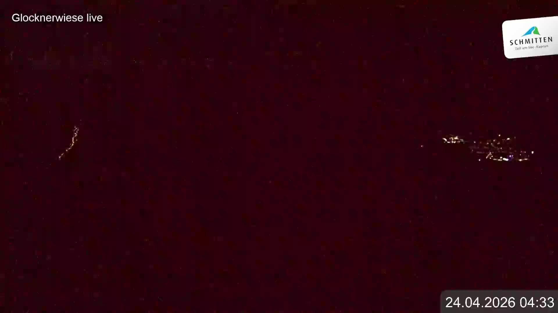 Archiv Foto Webcam Schmittenhöhe: Blick auf die Glocknerwiese