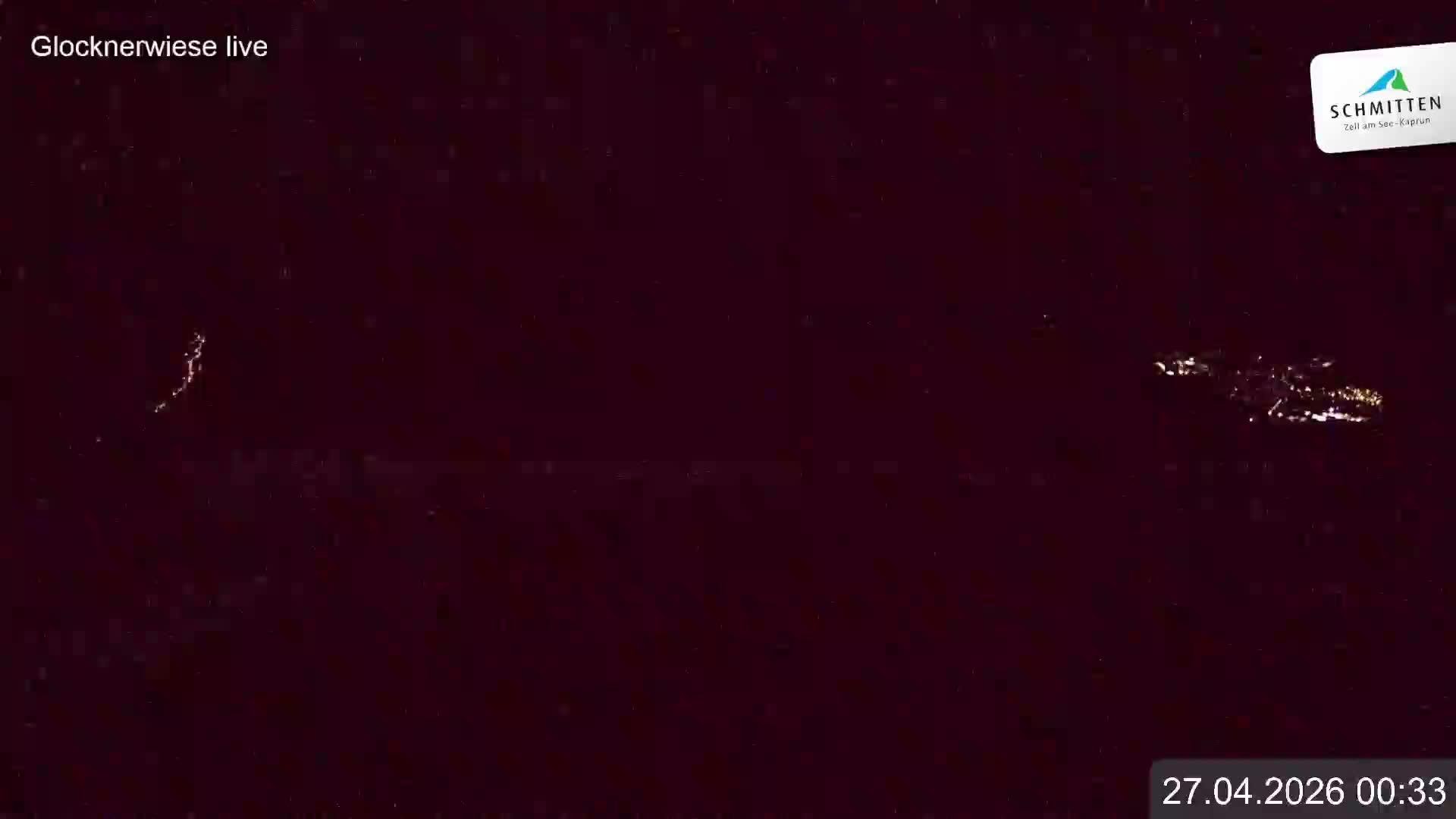 Archiv Foto Webcam Schmittenhöhe: Blick auf die Glocknerwiese