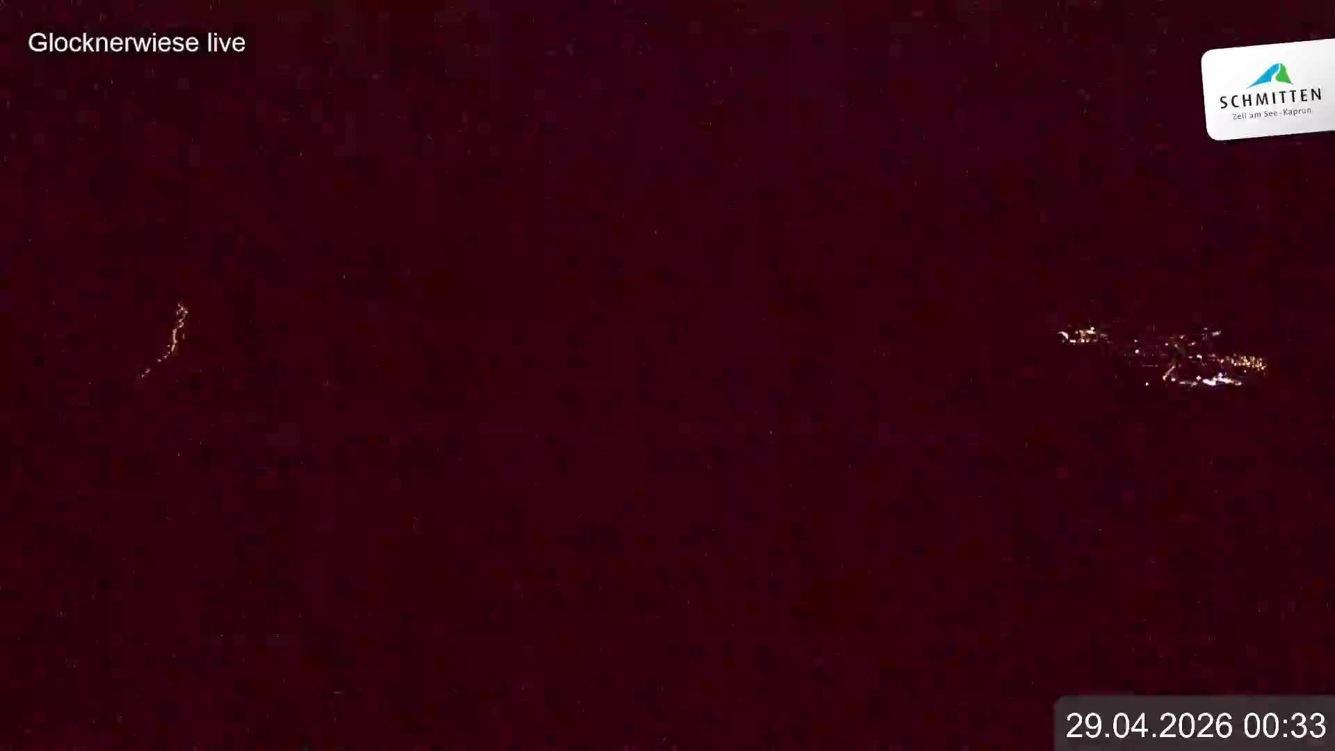 Archiv Foto Webcam Schmittenhöhe: Blick auf die Glocknerwiese