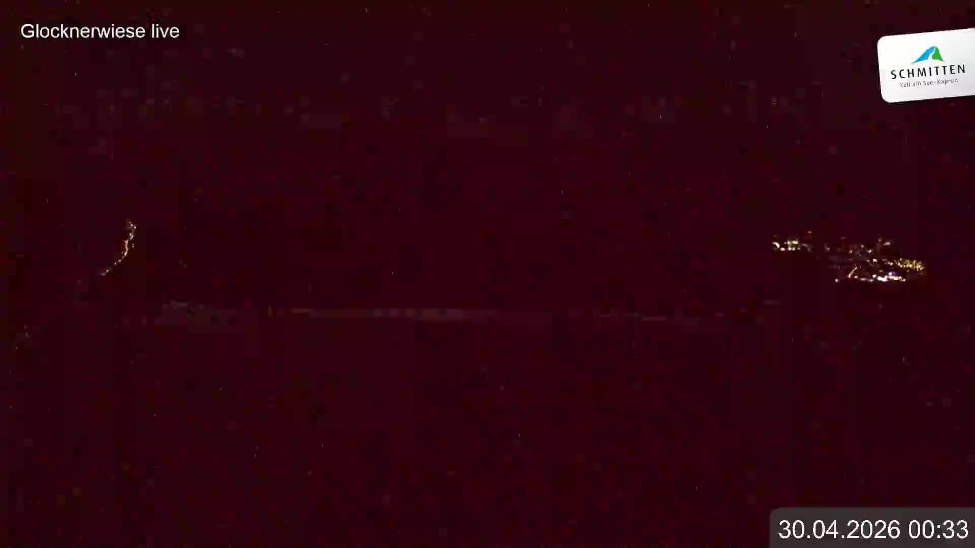 Archiv Foto Webcam Schmittenhöhe: Blick auf die Glocknerwiese