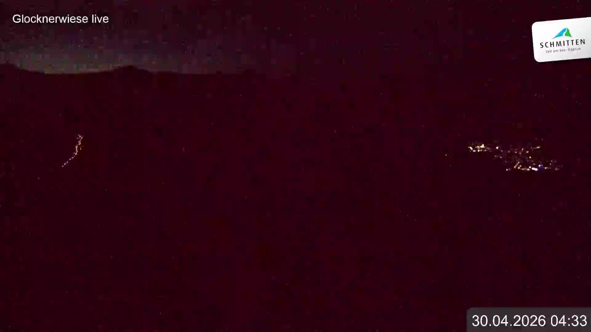 Archiv Foto Webcam Schmittenhöhe: Blick auf die Glocknerwiese