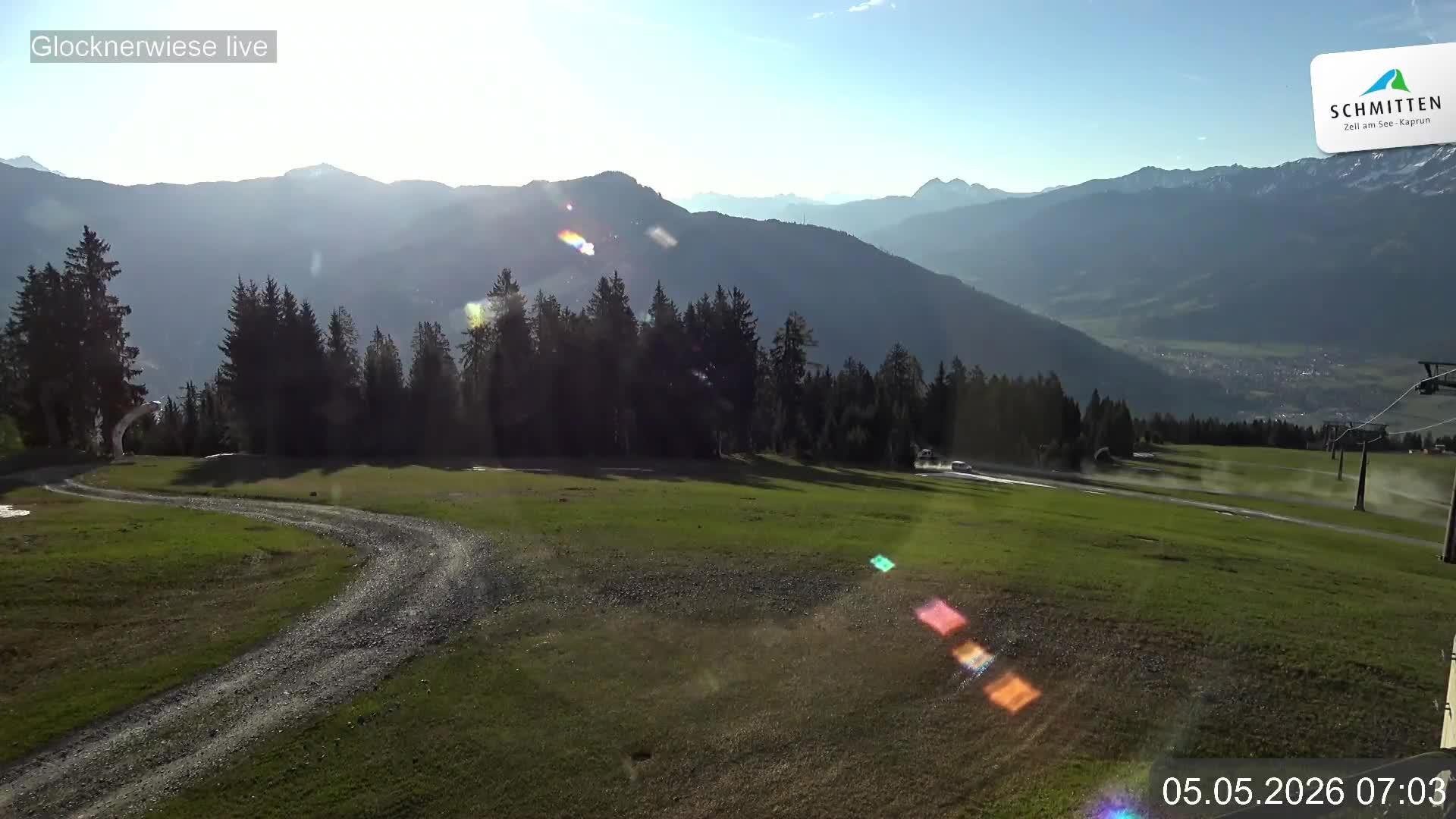 Archived image Webcam Schmitten - View Glockner