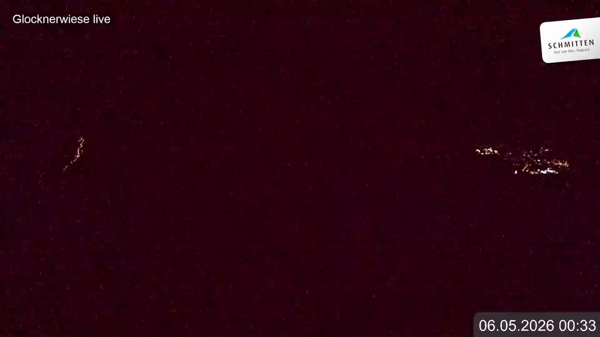 Archiv Foto Webcam Schmittenhöhe: Blick auf die Glocknerwiese