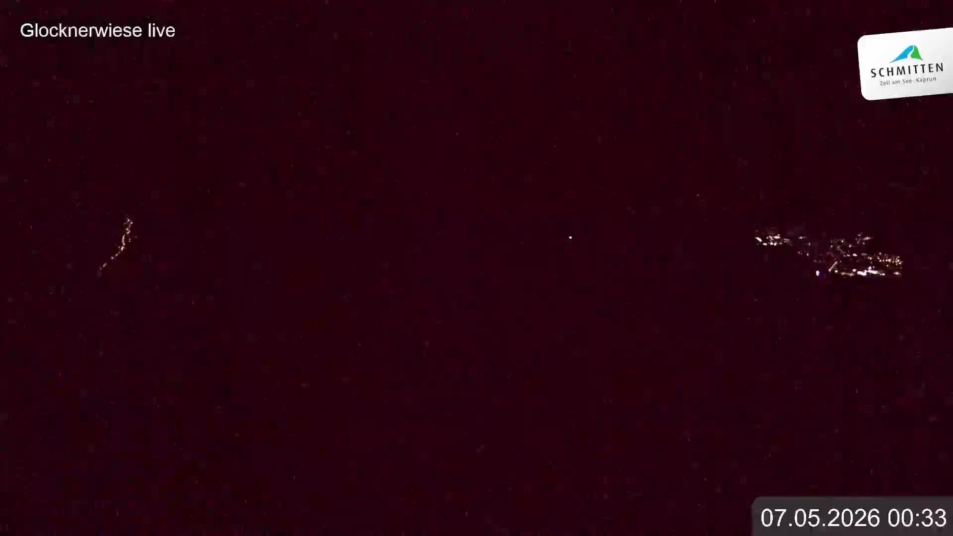 Archiv Foto Webcam Schmittenhöhe: Blick auf die Glocknerwiese