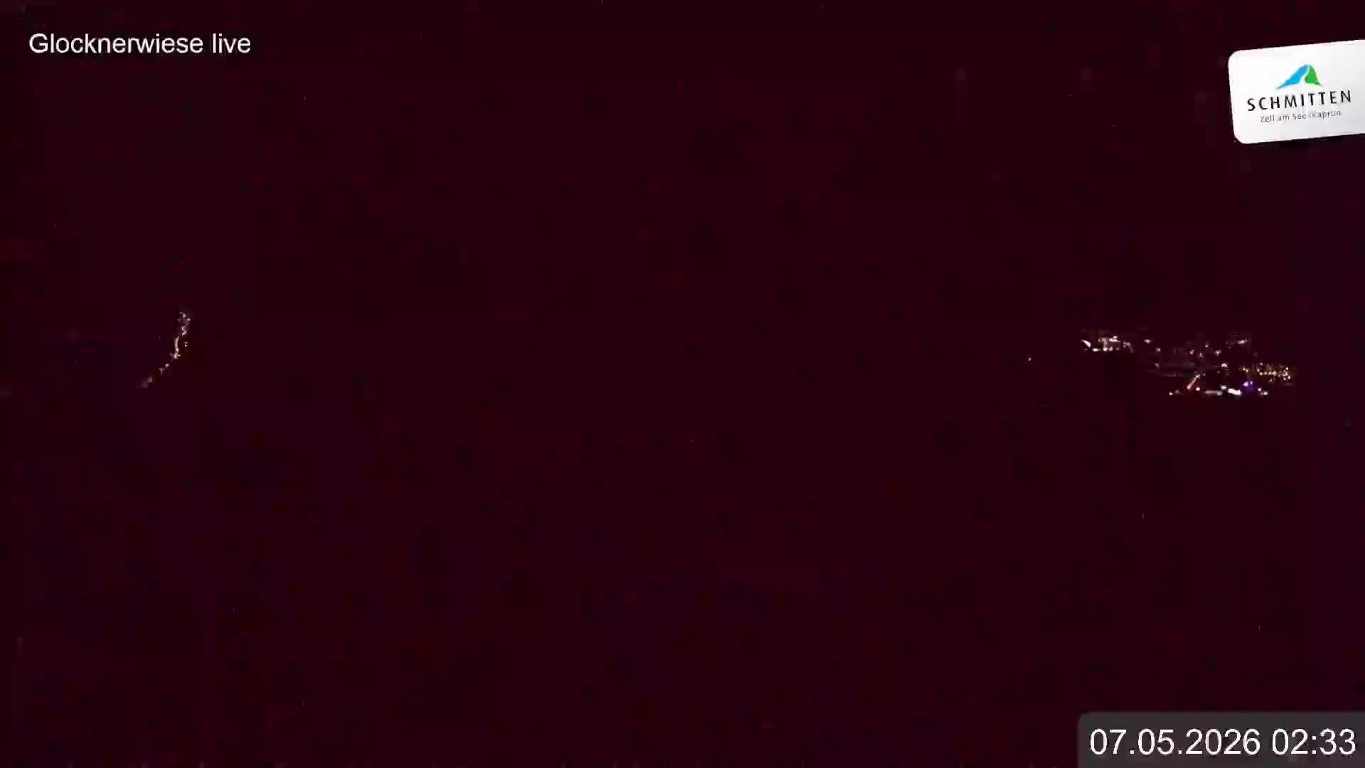 Archiv Foto Webcam Schmittenhöhe: Blick auf die Glocknerwiese