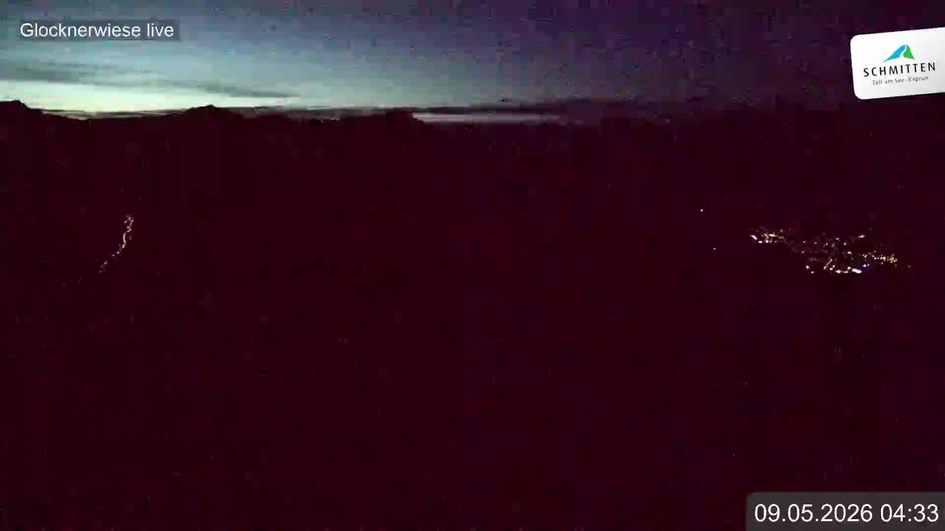 Archiv Foto Webcam Schmittenhöhe: Blick auf die Glocknerwiese