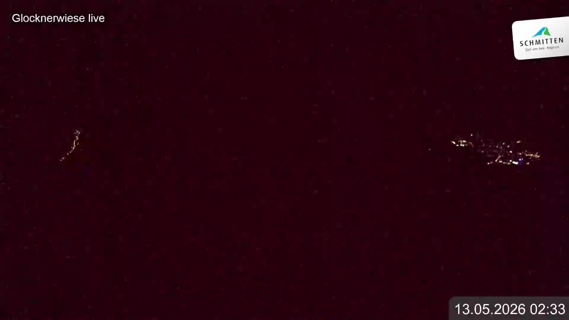 Archiv Foto Webcam Schmittenhöhe: Blick auf die Glocknerwiese
