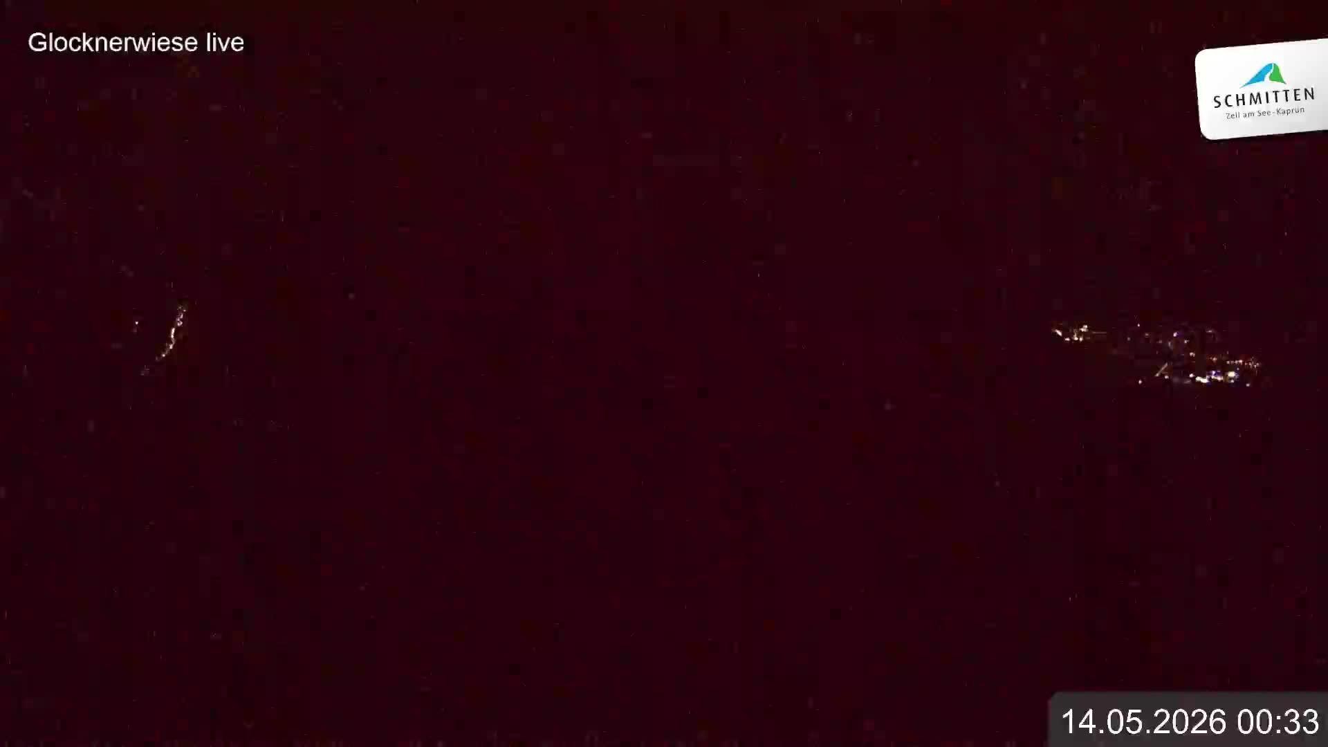 Archiv Foto Webcam Schmittenhöhe: Blick auf die Glocknerwiese