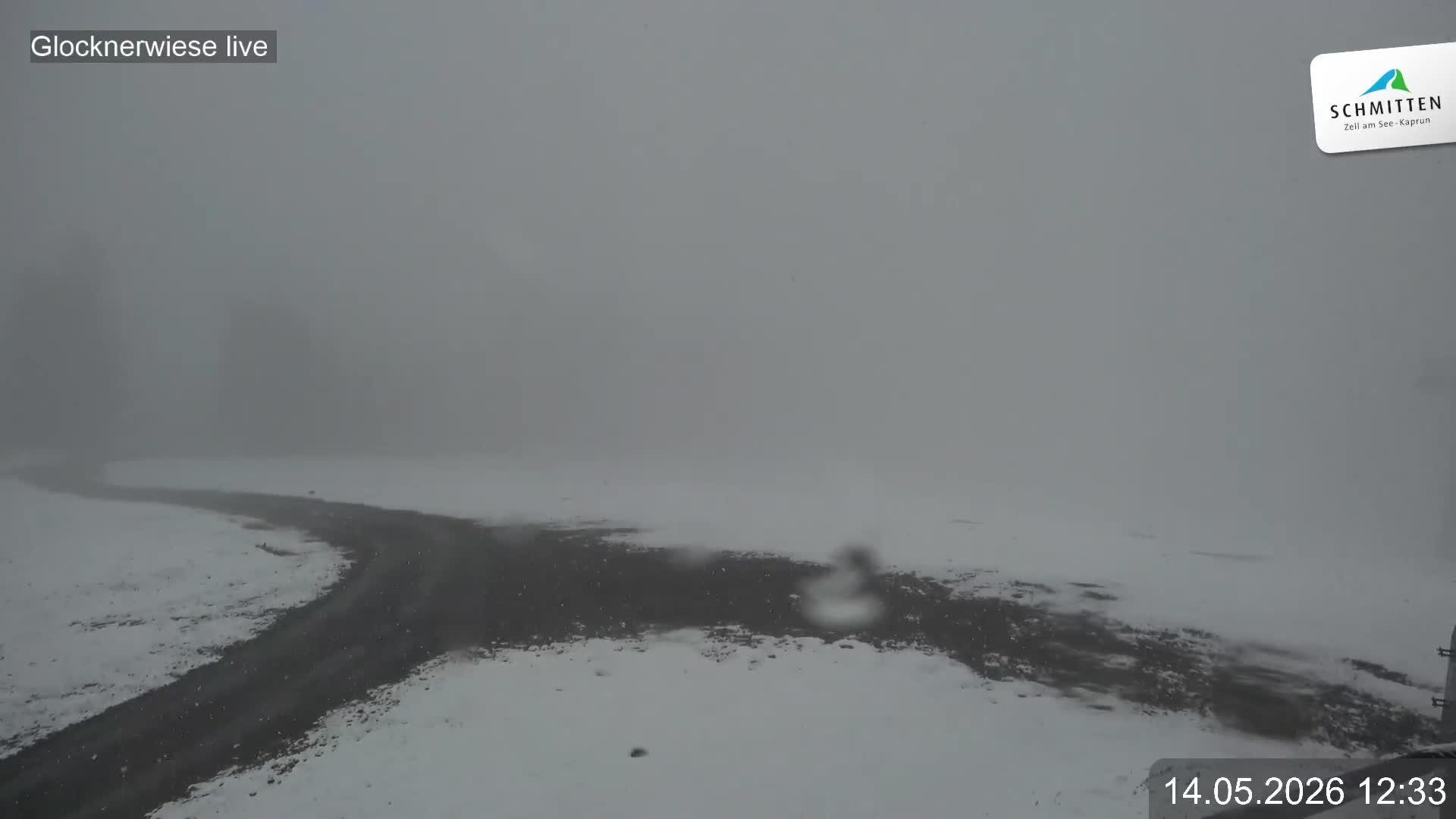 Archiv Foto Webcam Schmittenhöhe: Blick auf die Glocknerwiese