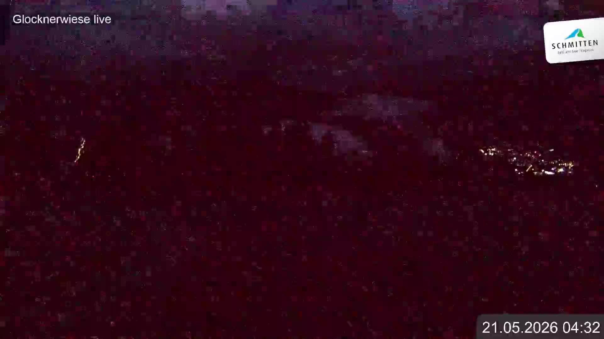 Archiv Foto Webcam Schmittenhöhe: Blick auf die Glocknerwiese